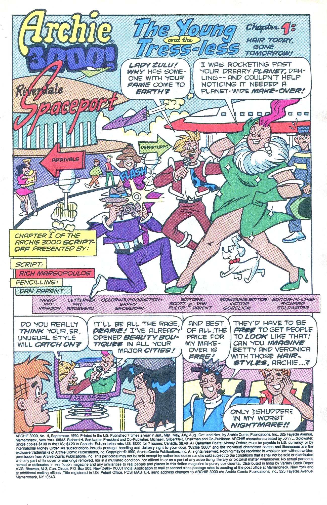 Read online Archie 3000! (1989) comic -  Issue #11 - 3