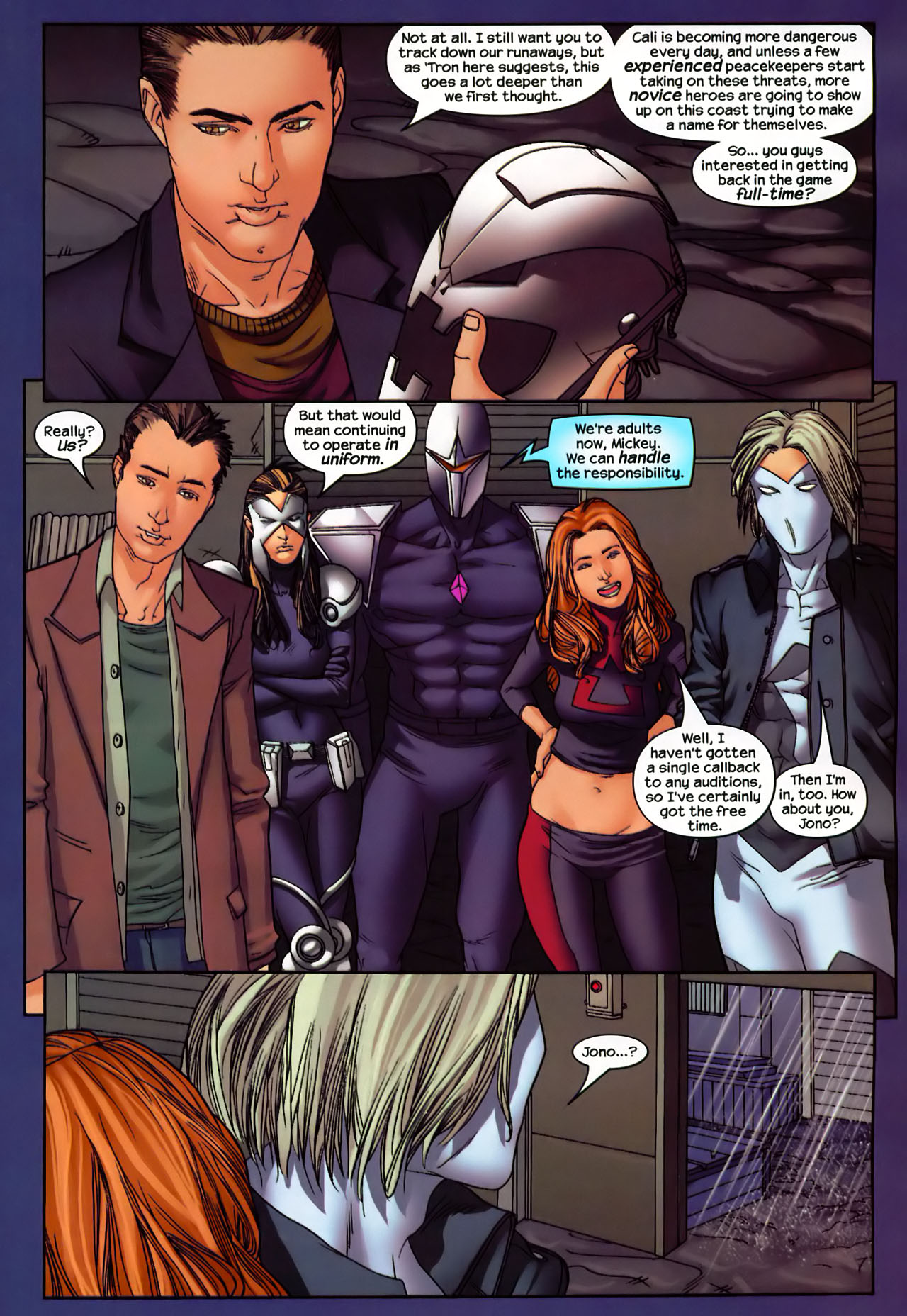 Read online Runaways (2005) comic -  Issue #6 - 23