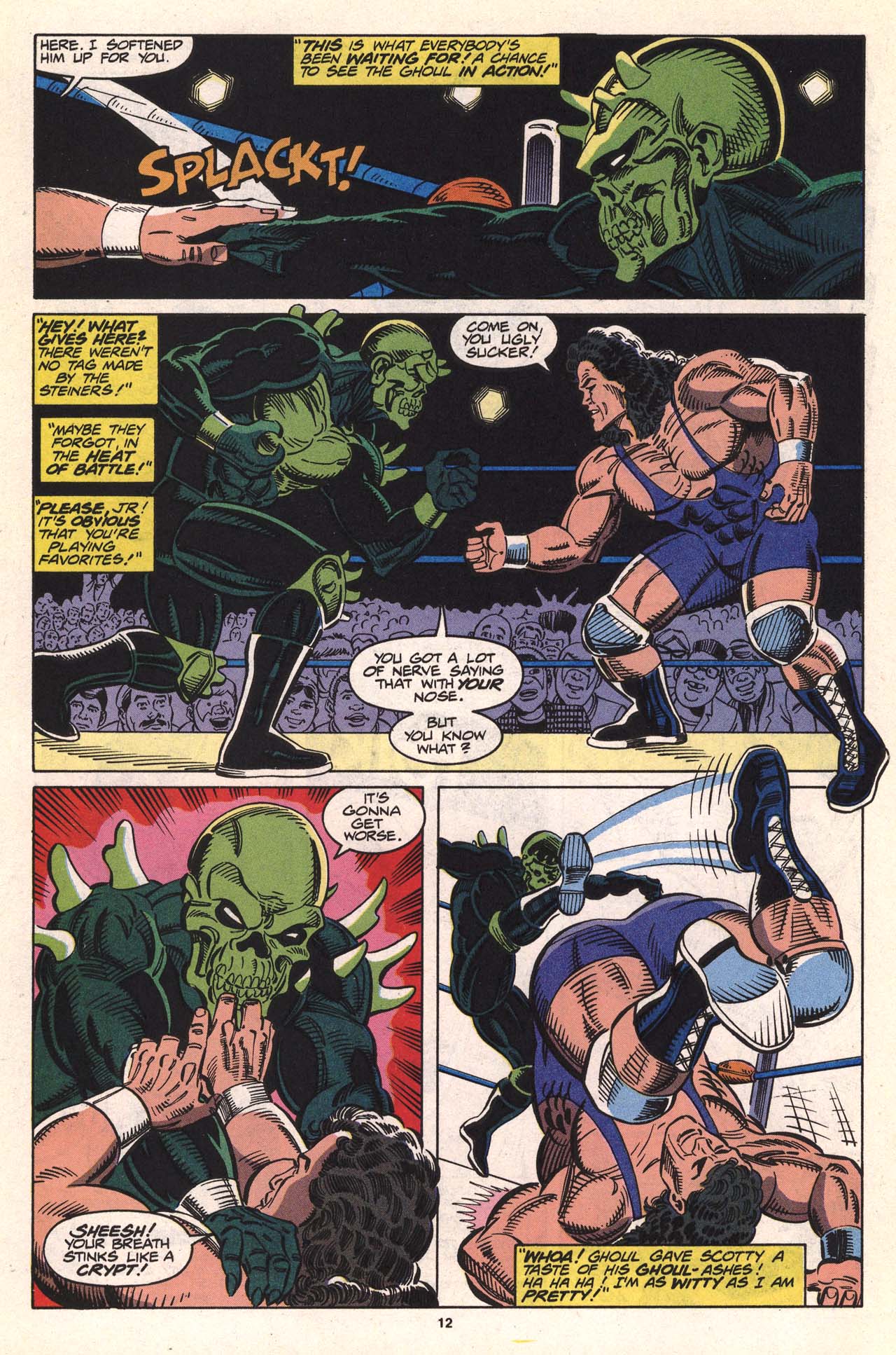 Read online WCW World Championship Wrestling comic -  Issue #9 - 14