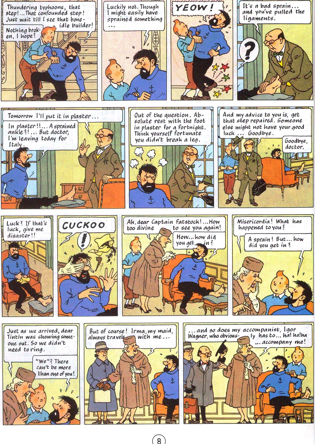 Read online The Adventures of Tintin comic -  Issue #21 - 10