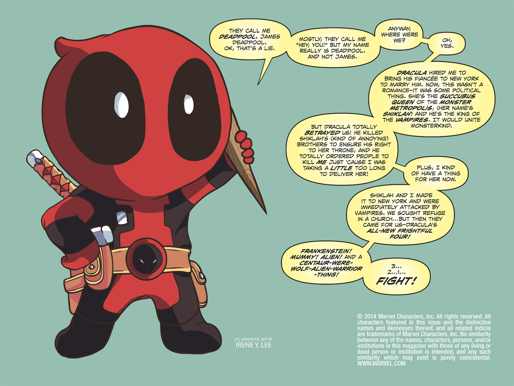 Read online Deadpool: Dracula's Gauntlet comic -  Issue # Part 7 - 35