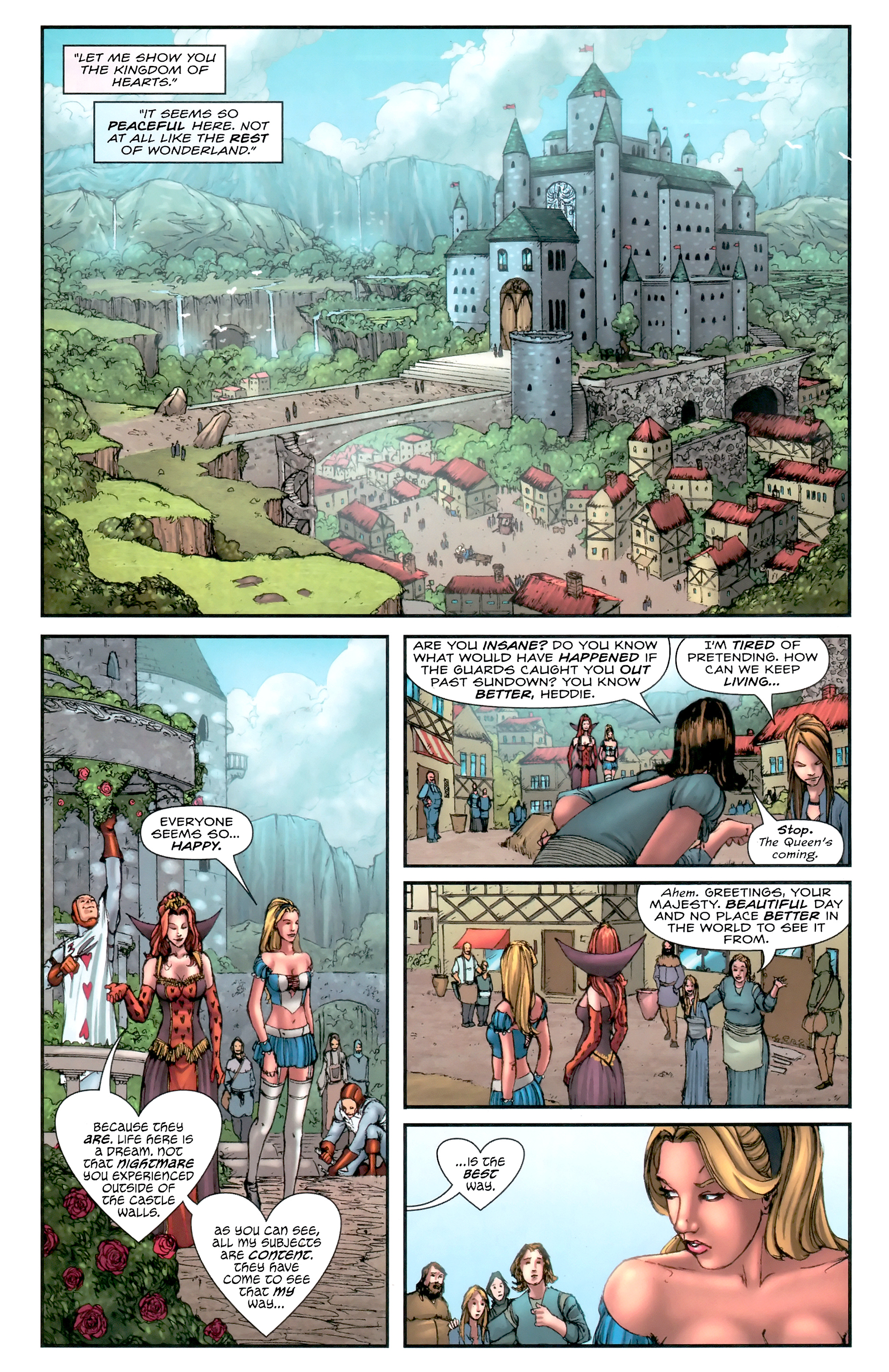 Read online Grimm Fairy Tales presents Alice in Wonderland comic -  Issue #4 - 12