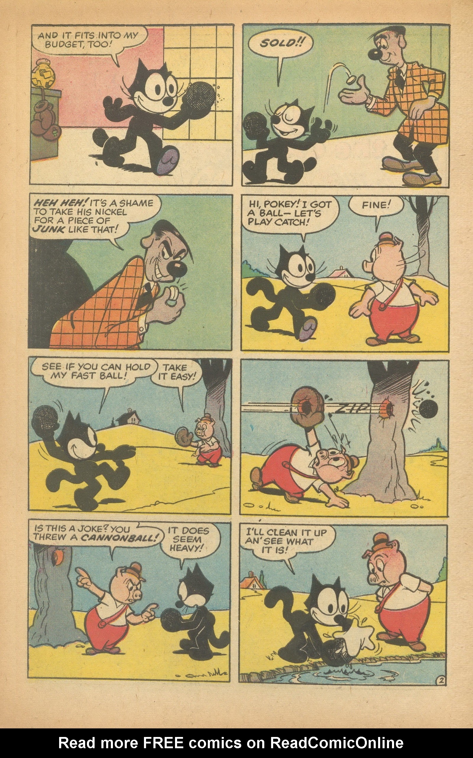Read online Felix the Cat (1955) comic -  Issue #82 - 6