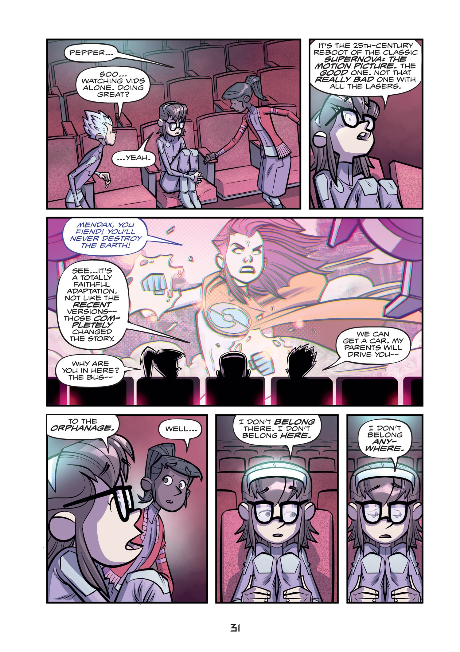 Read online The Infinite Adventures of Supernova: Pepper Page Saves the Universe! comic -  Issue # TPB (Part 1) - 35