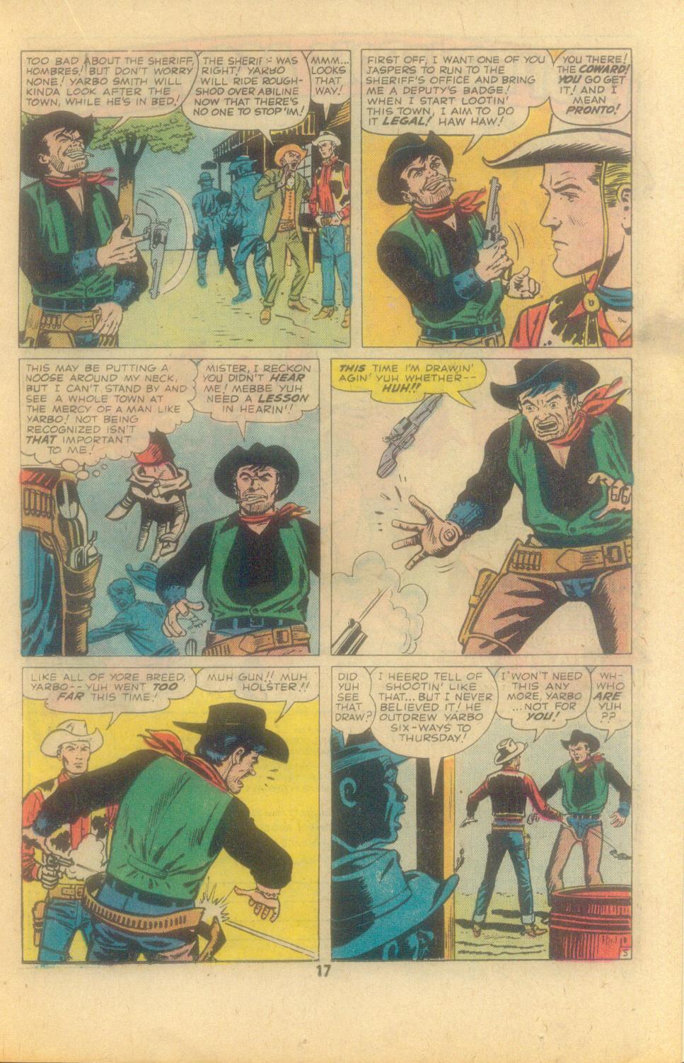 Read online Kid Colt Outlaw comic -  Issue #209 - 19
