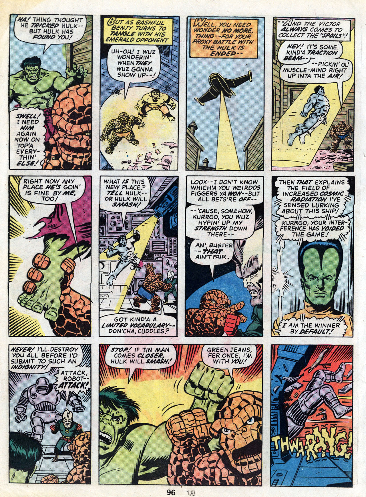 Read online Marvel Treasury Edition comic -  Issue #5 - 94