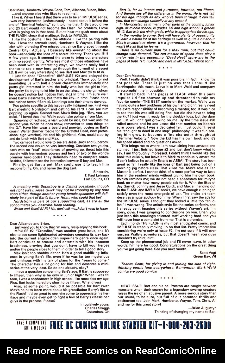 Read online Impulse (1995) comic -  Issue #5 - 25