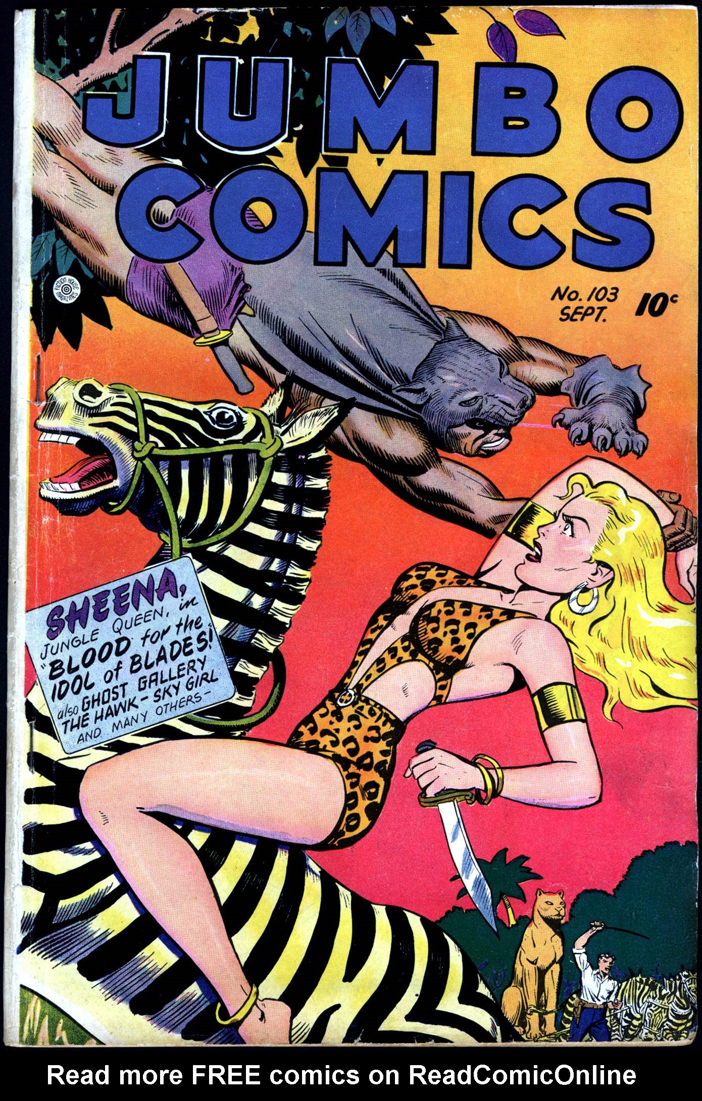 Read online Jumbo Comics comic -  Issue #103 - 1