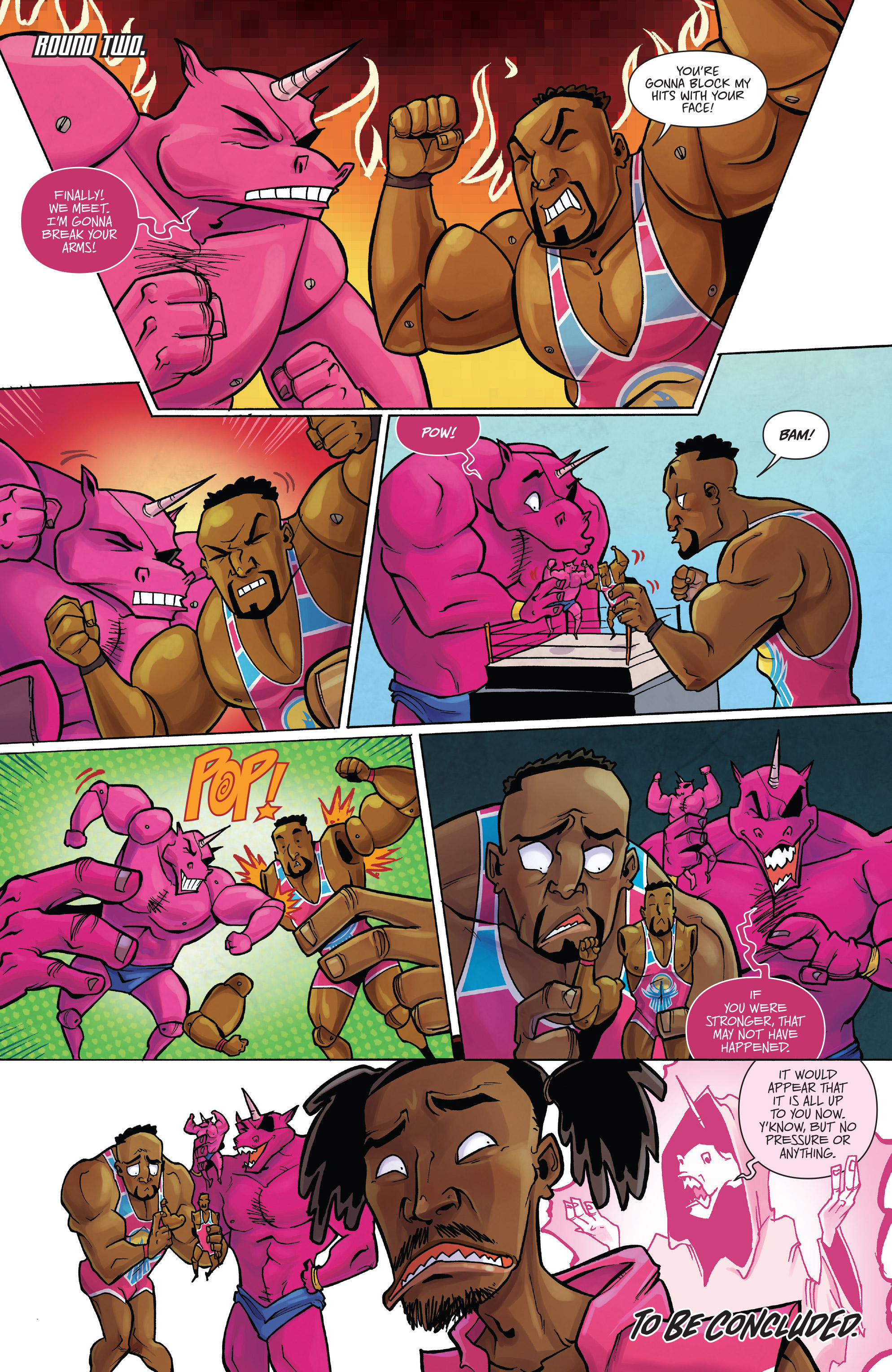 Read online WWE comic -  Issue #5 - 24