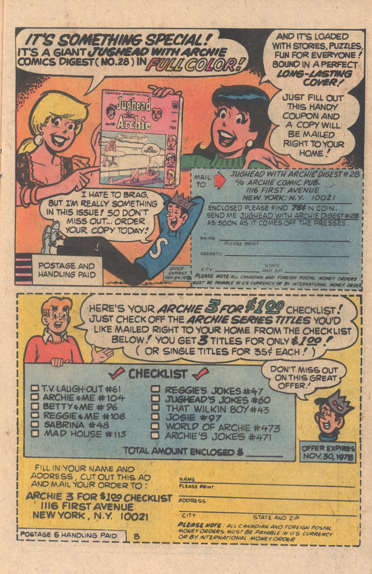 Read online Life With Archie (1958) comic -  Issue #196 - 11