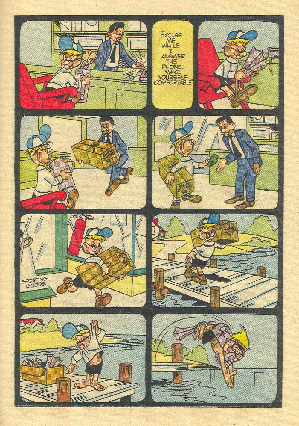 Read online Four Color Comics comic -  Issue #811 - 19