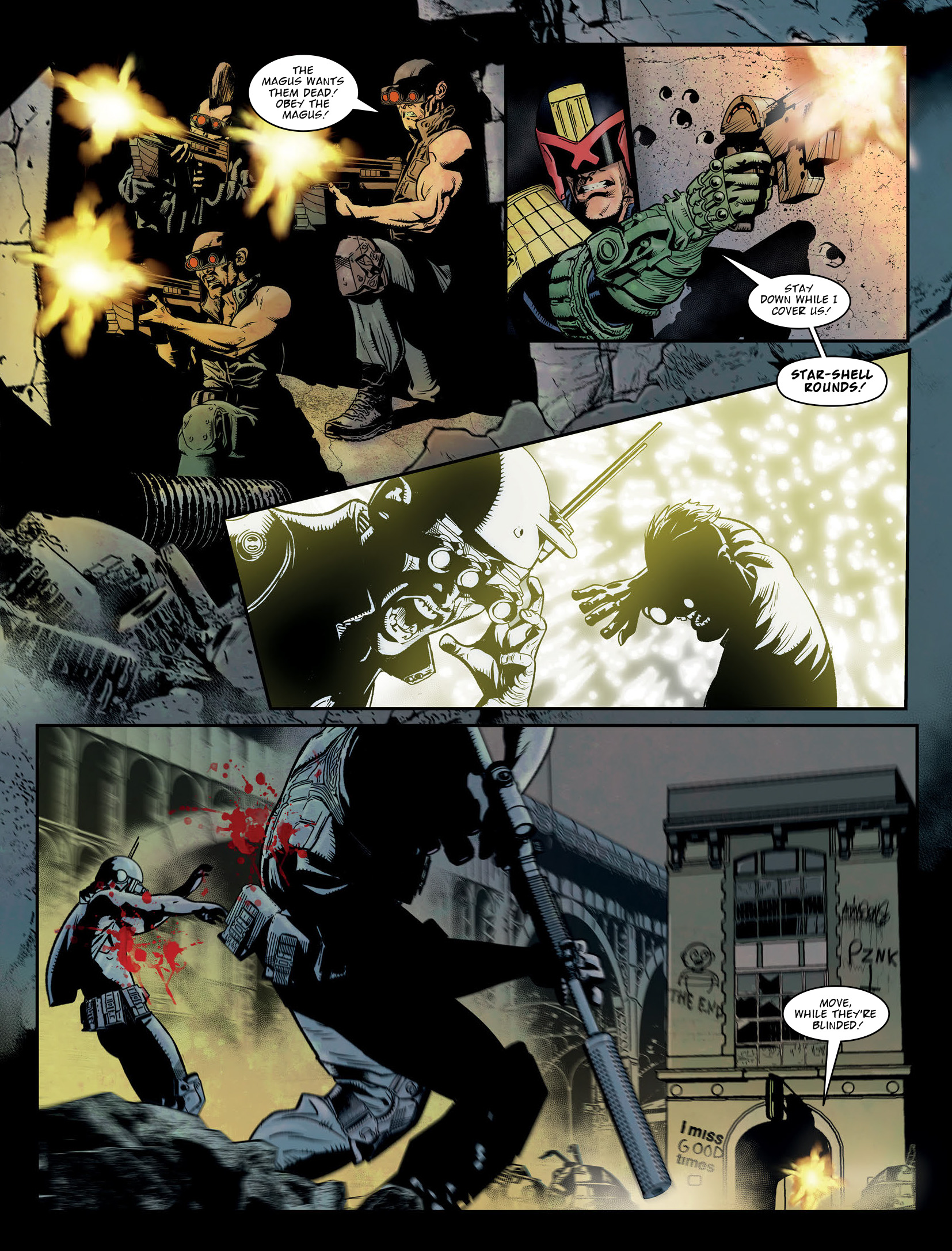 Read online Judge Dredd Megazine (Vol. 5) comic -  Issue #454 - 10
