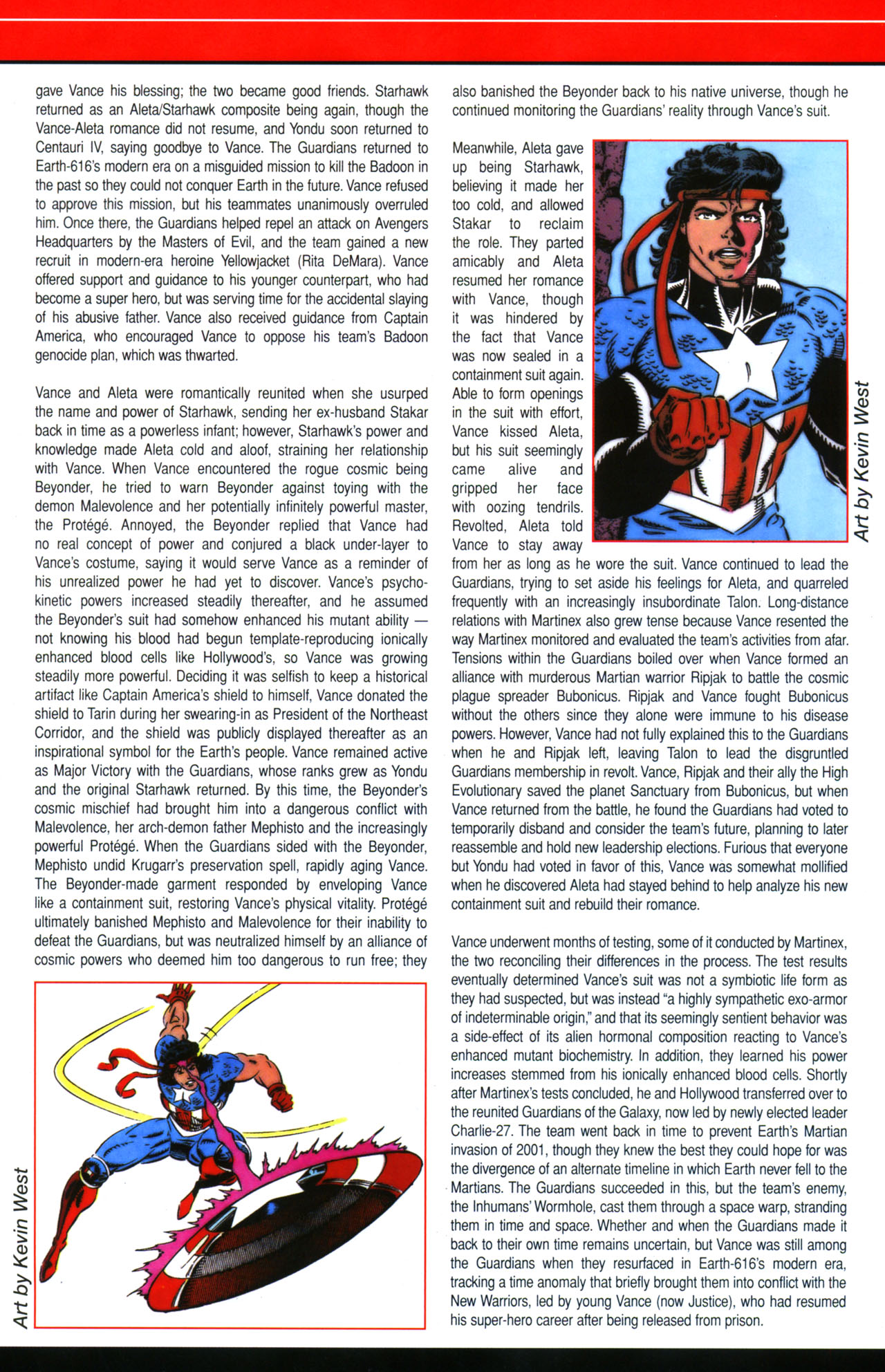 Read online Official Handbook of the Marvel Universe A To Z Update comic -  Issue #5 - 31
