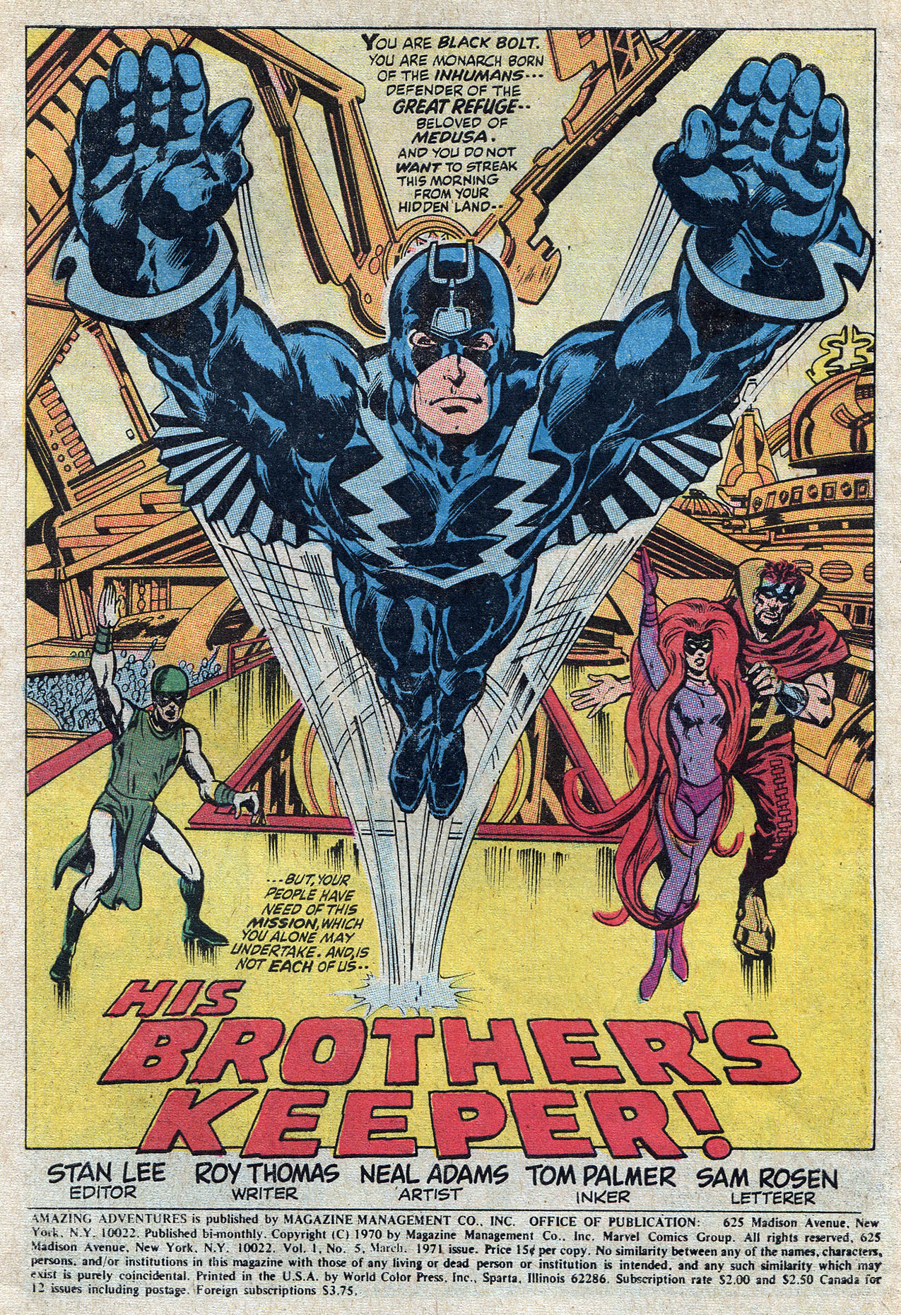 Read online Amazing Adventures (1970) comic -  Issue #5 - 3