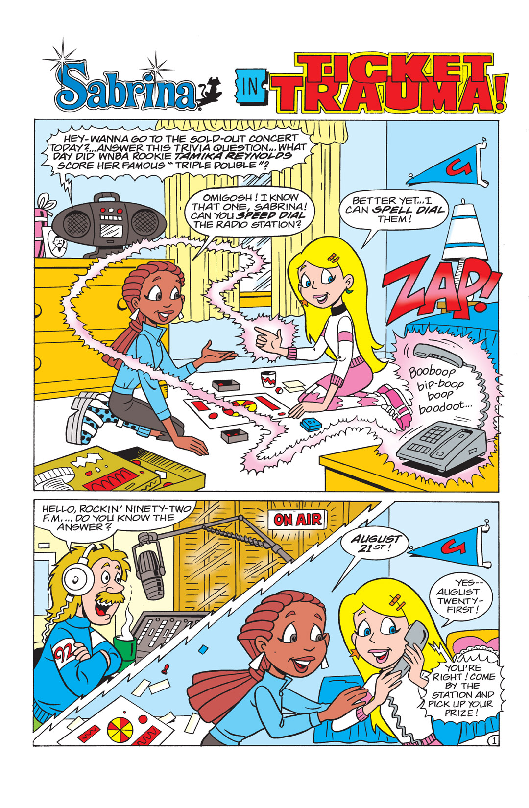 Read online Sabrina the Teenage Witch (2000) comic -  Issue #3 - 19