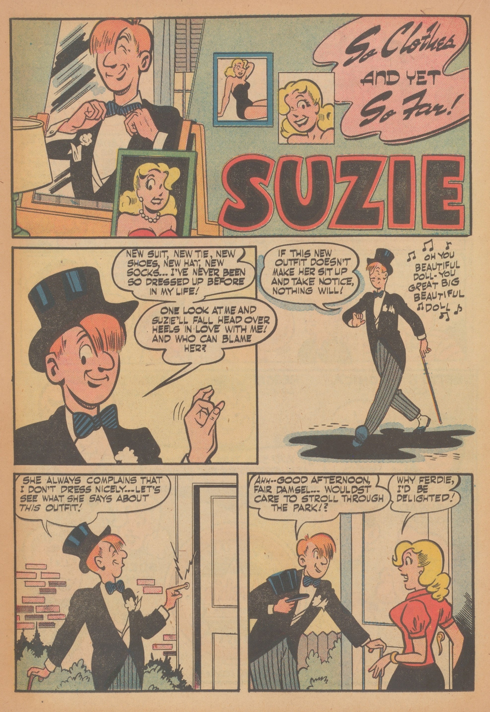Read online Suzie Comics comic -  Issue #92 - 20