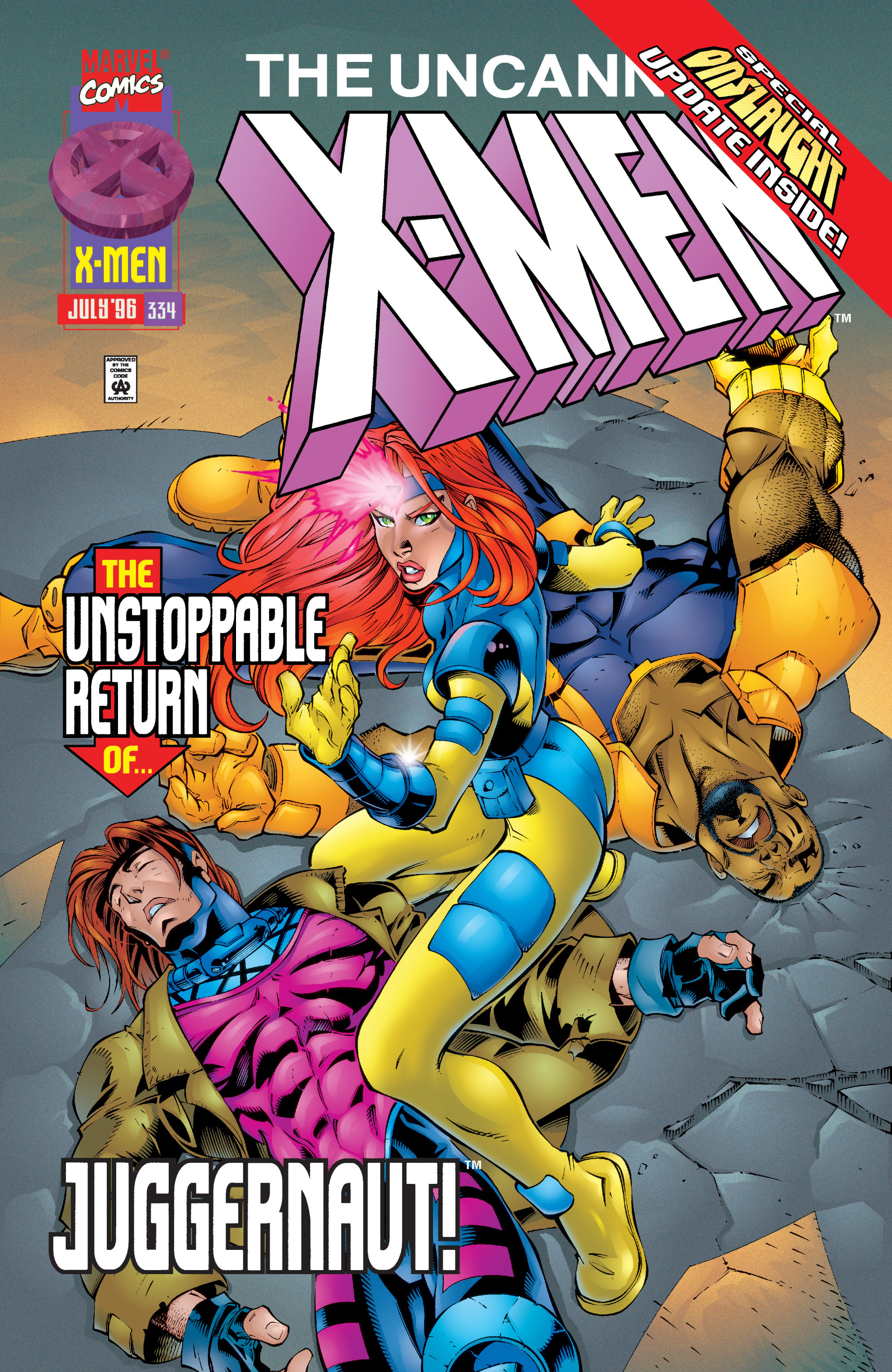 Read online Uncanny X-Men (1963) comic -  Issue #334 - 1