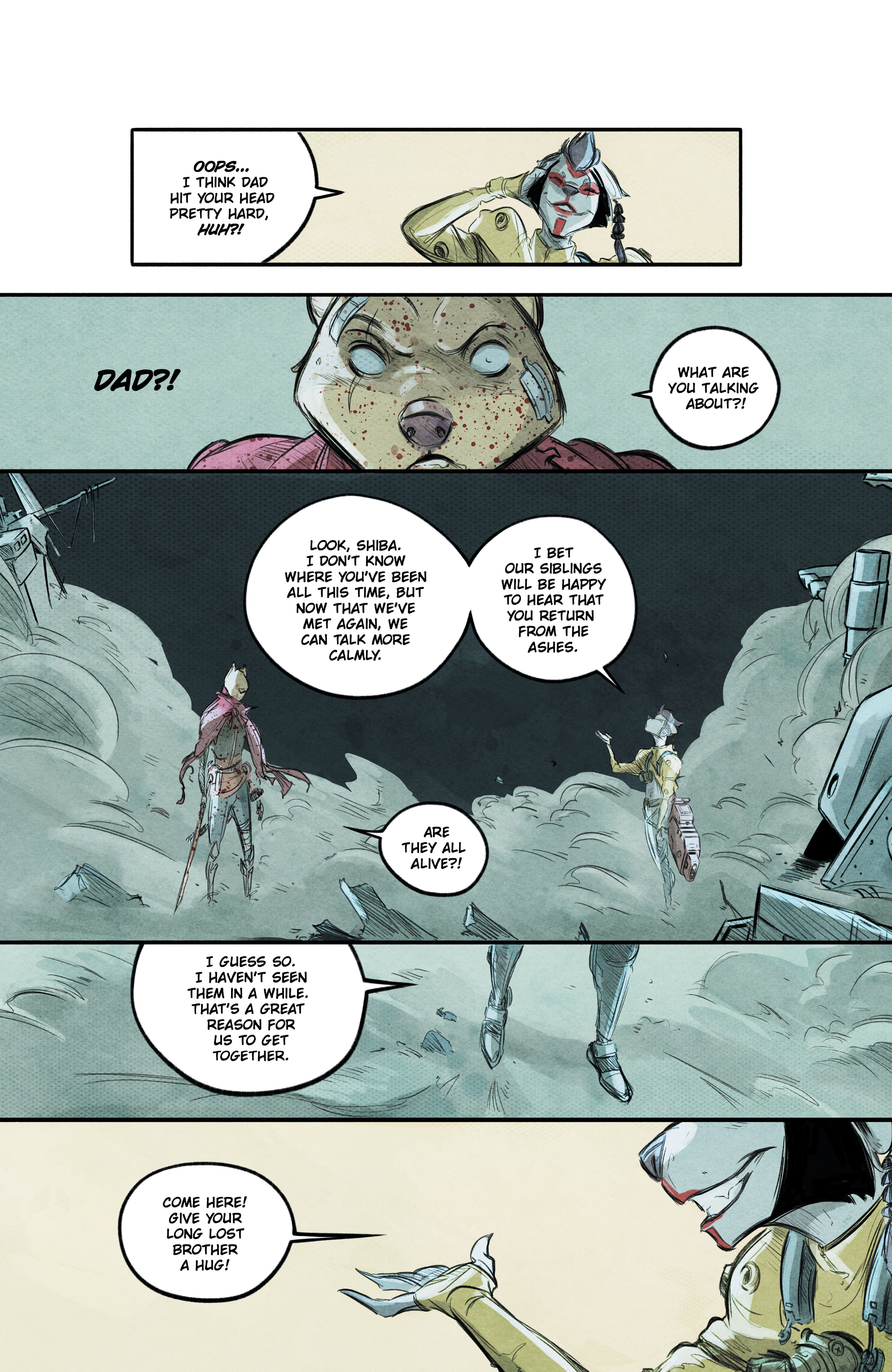 Read online Samurai Doggy comic -  Issue #5 - 14