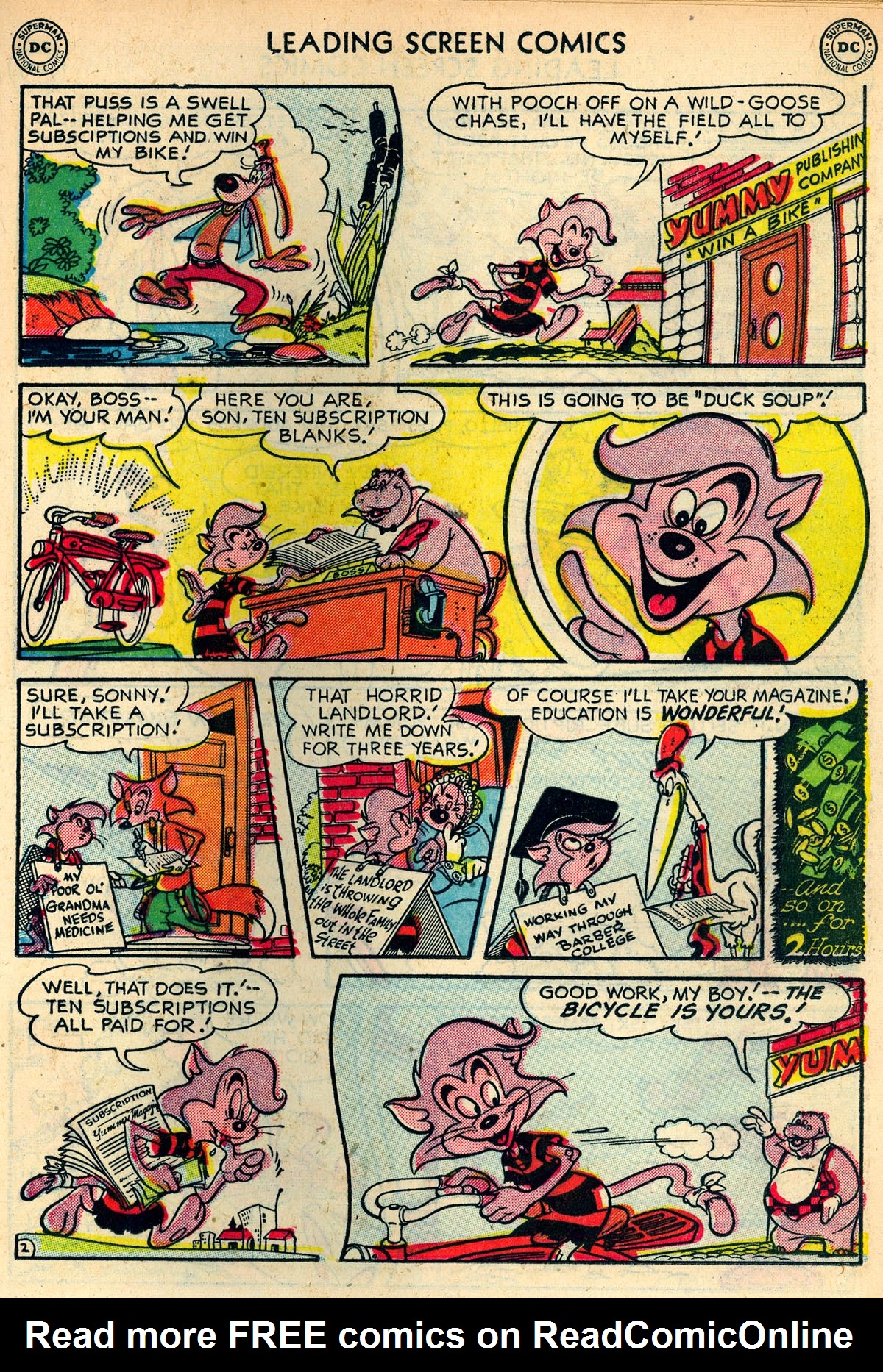 Read online Leading Screen Comics comic -  Issue #55 - 21