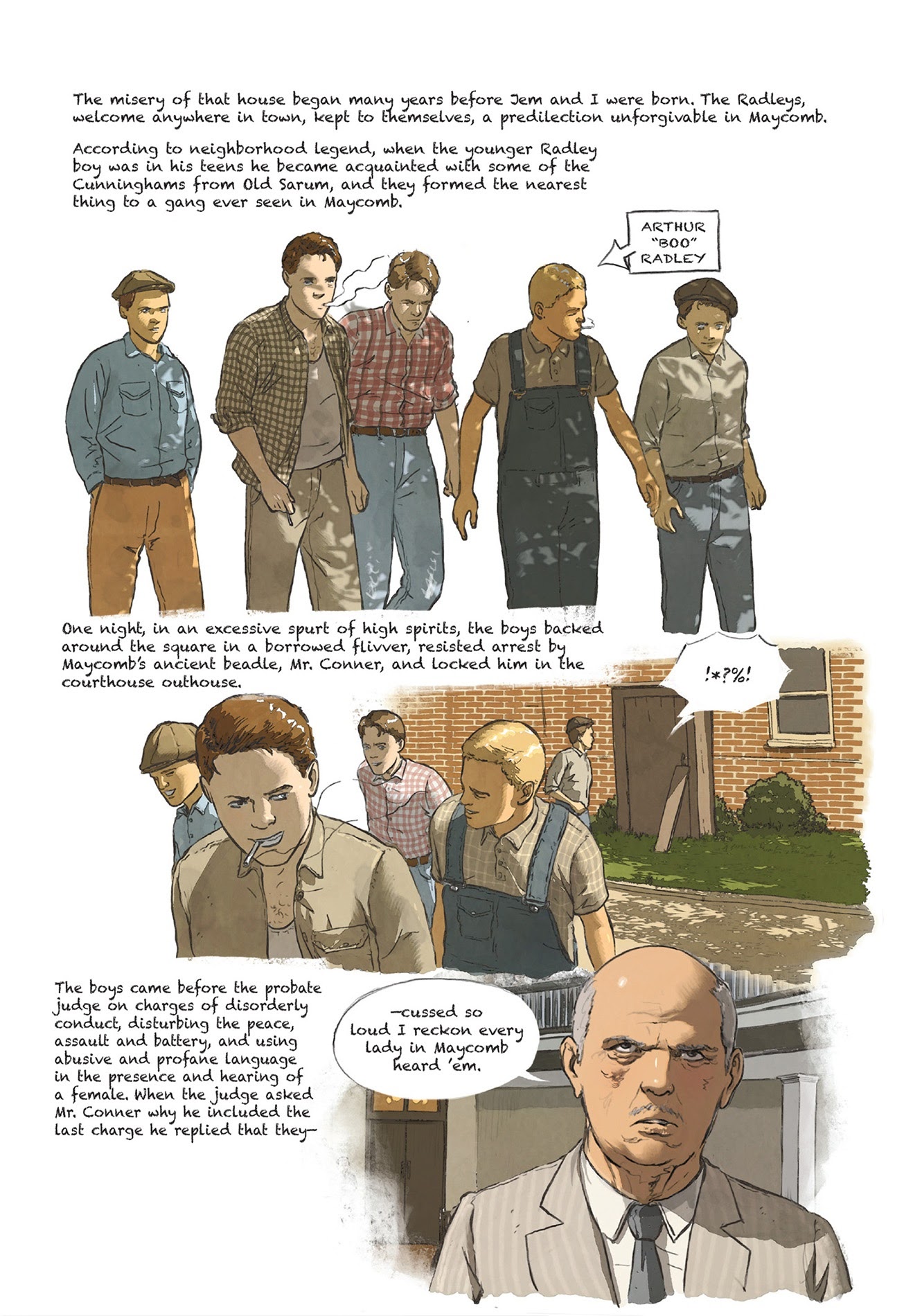Read online To Kill a Mockingbird: A Graphic Novel comic -  Issue # TPB (Part 1) - 17