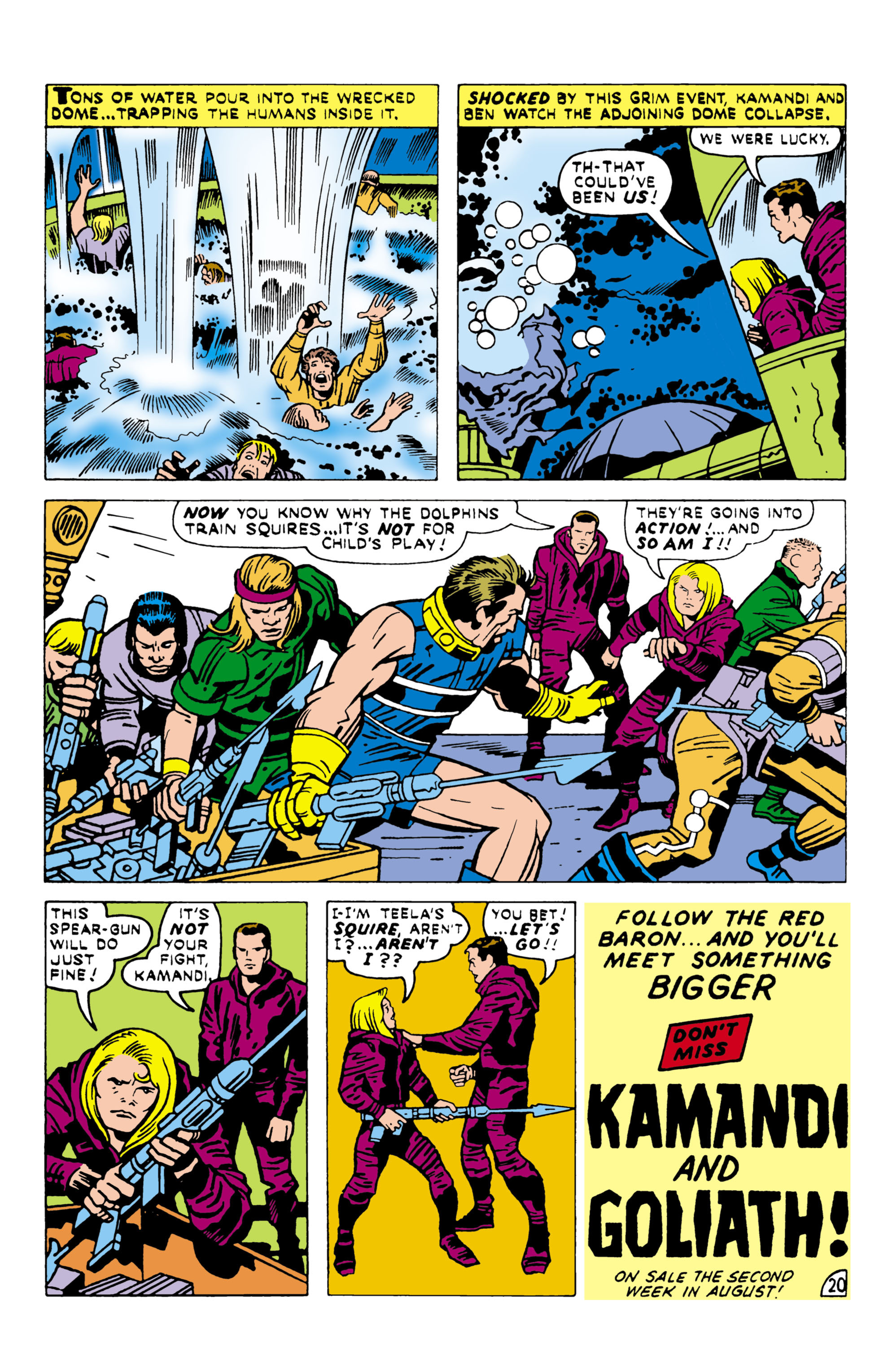 Read online Kamandi, The Last Boy On Earth comic -  Issue #22 - 21