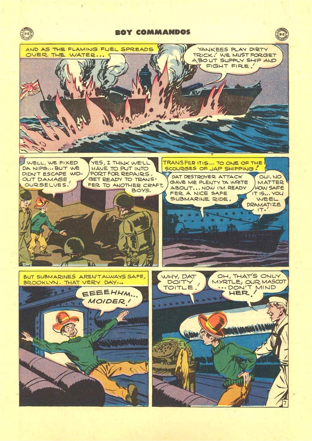 Read online Boy Commandos comic -  Issue #14 - 45