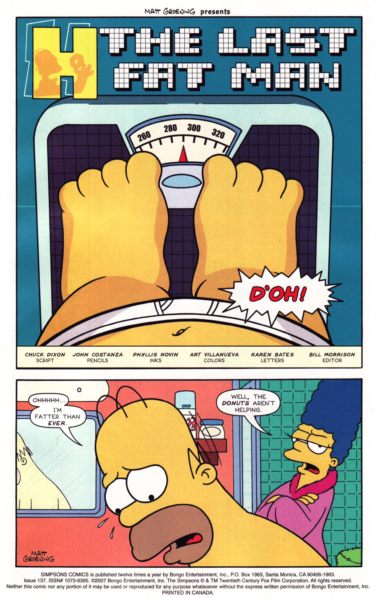 Read online Simpsons Comics comic -  Issue #137 - 2