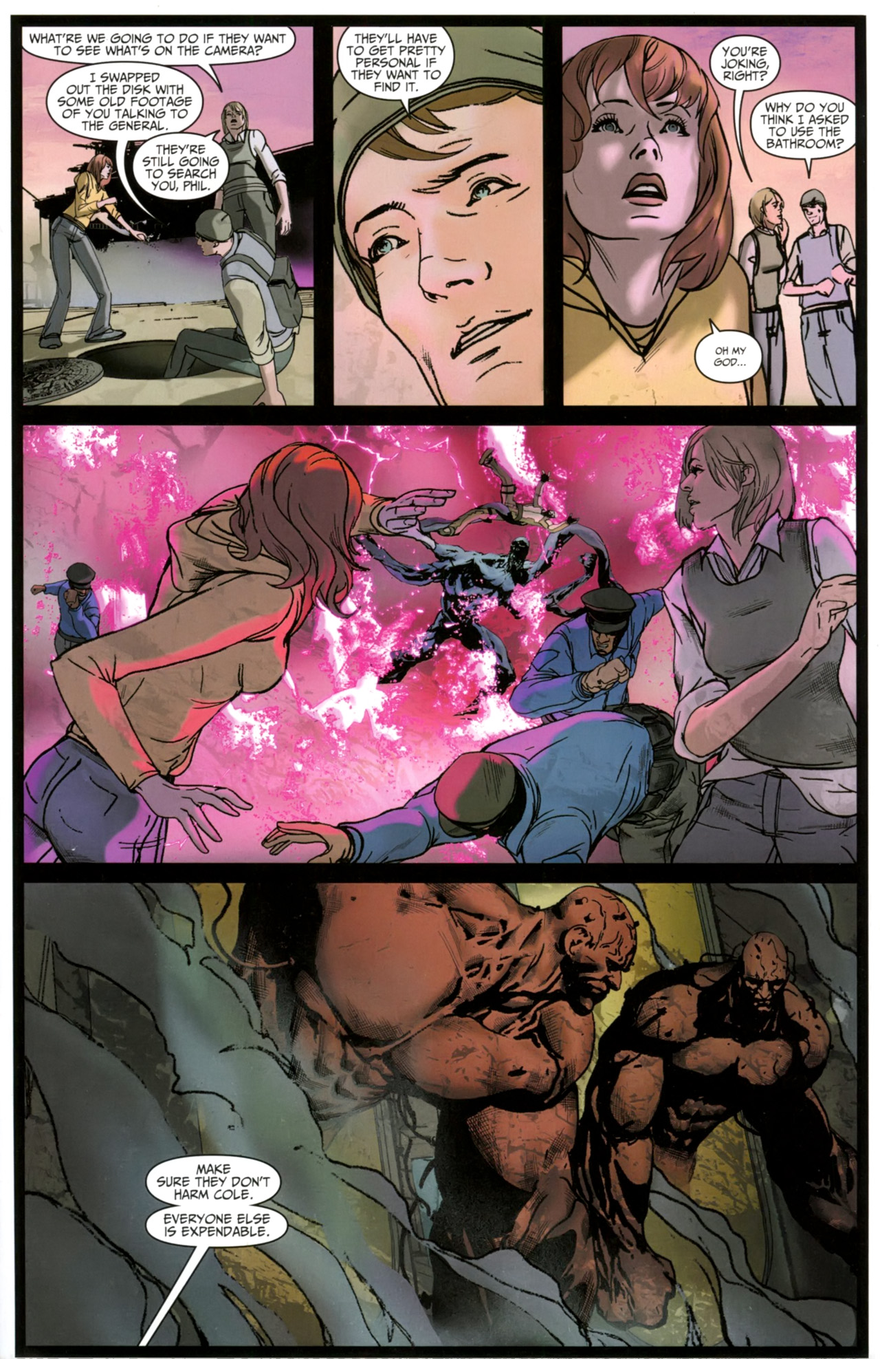 Read online inFamous comic -  Issue #5 - 21