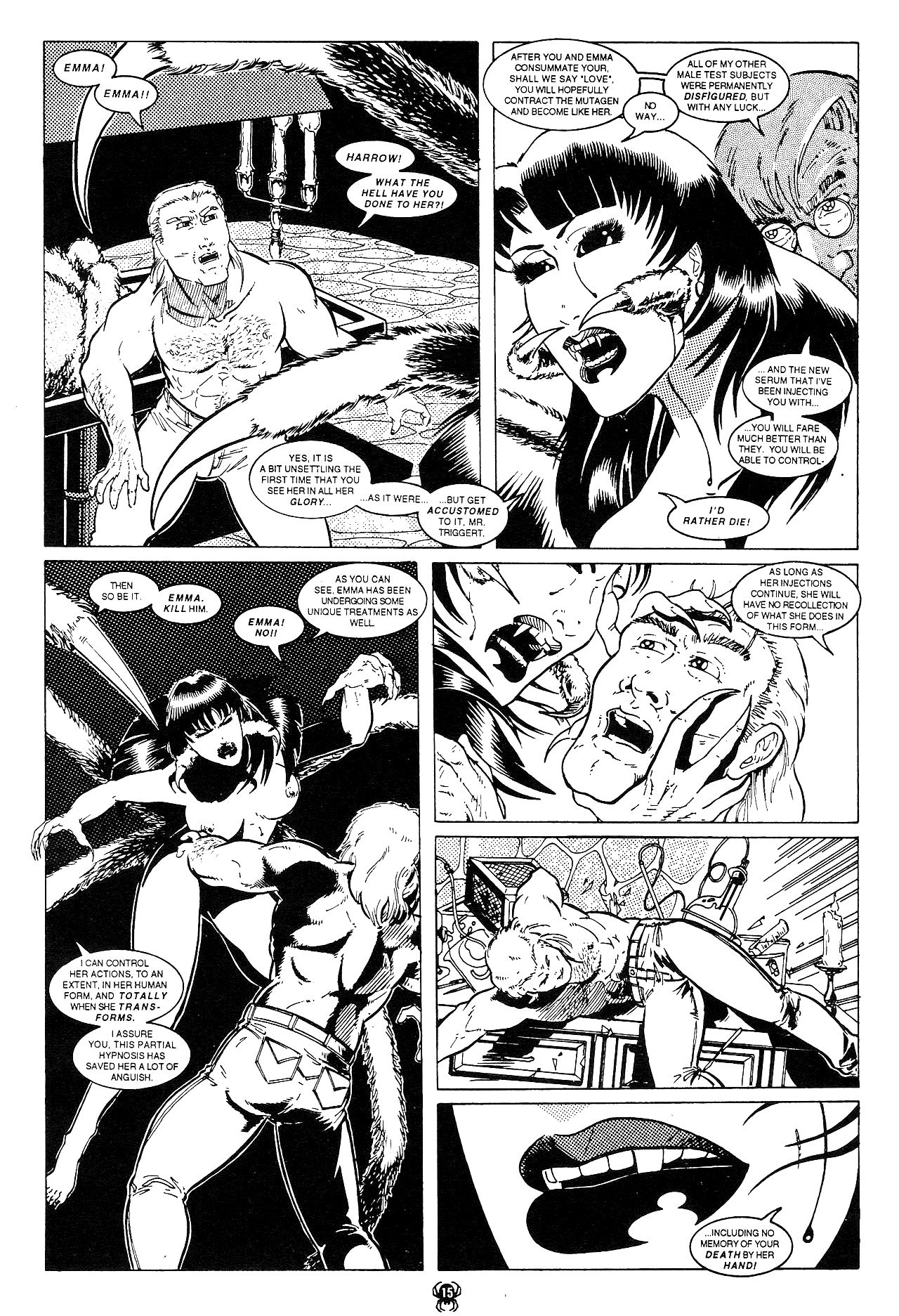 Read online Fangs of the Widow comic -  Issue #3 - 17