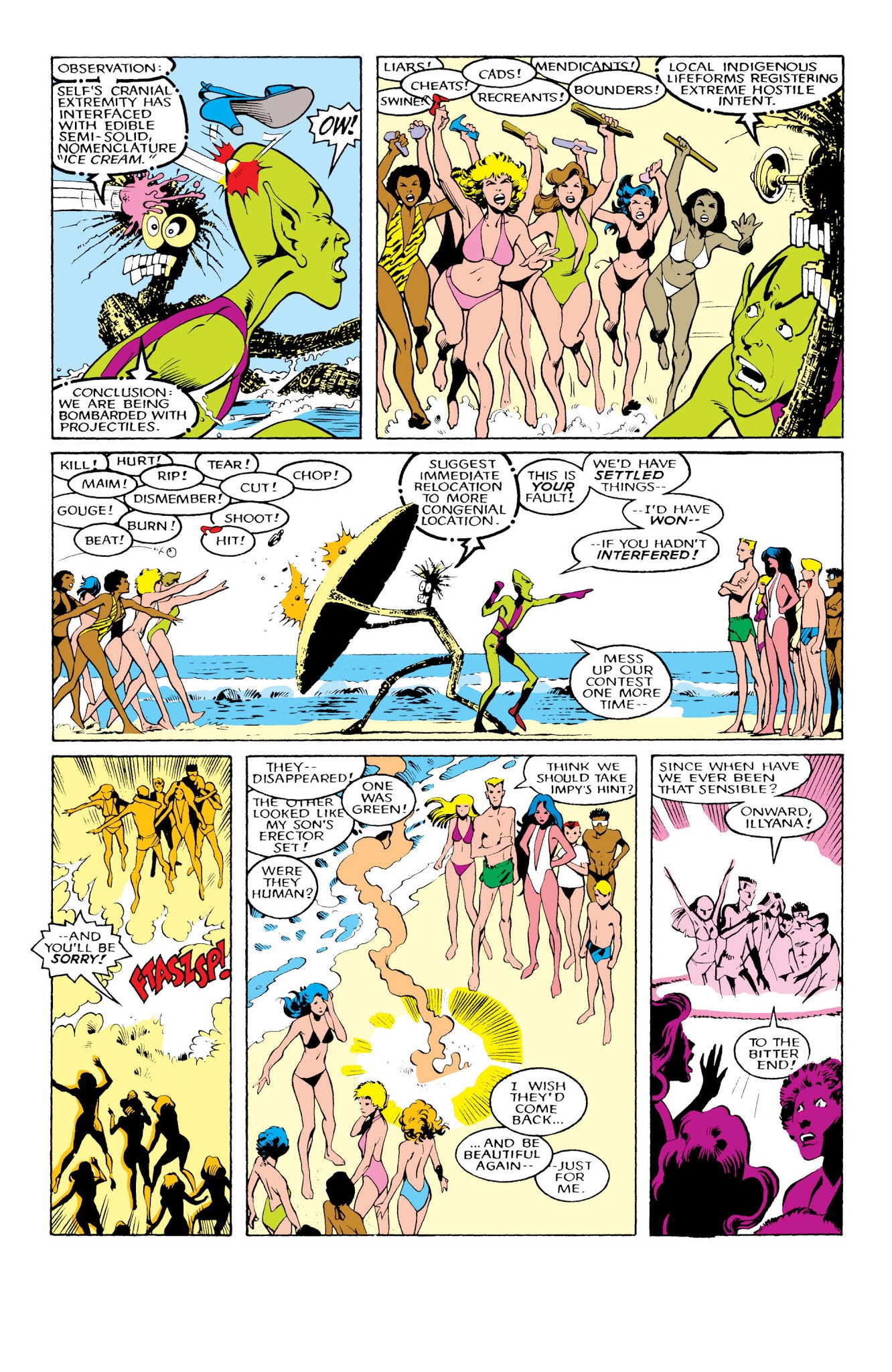Read online New Mutants Classic comic -  Issue # TPB 7 - 139
