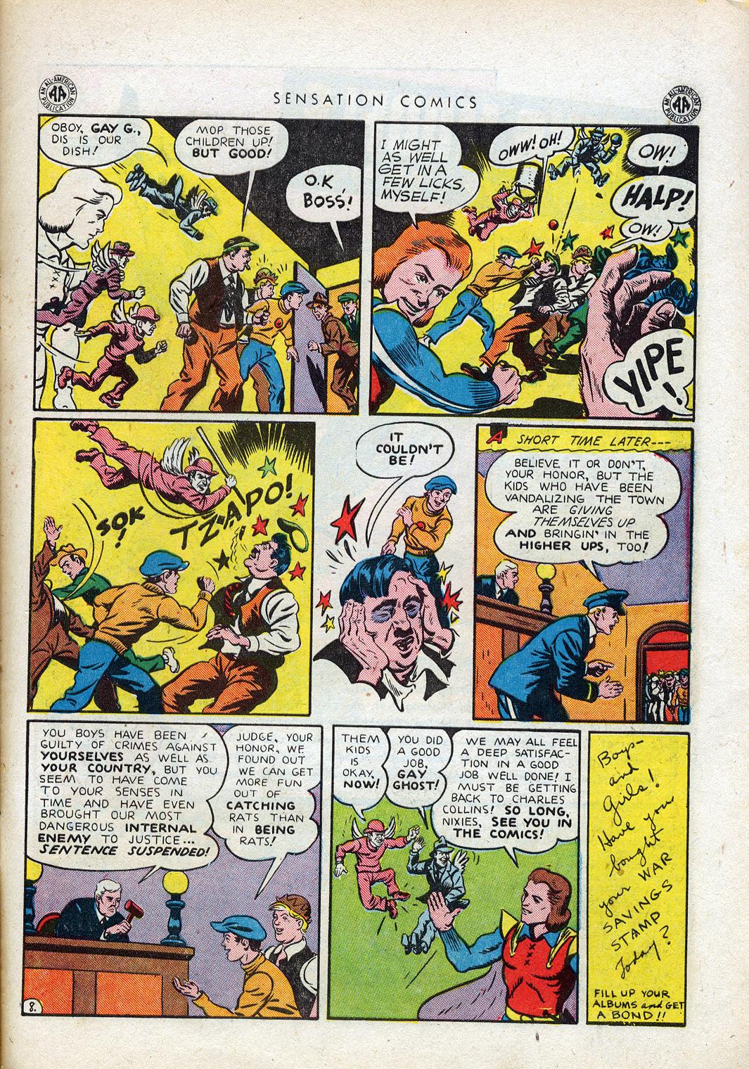 Read online Sensation (Mystery) Comics comic -  Issue #38 - 39