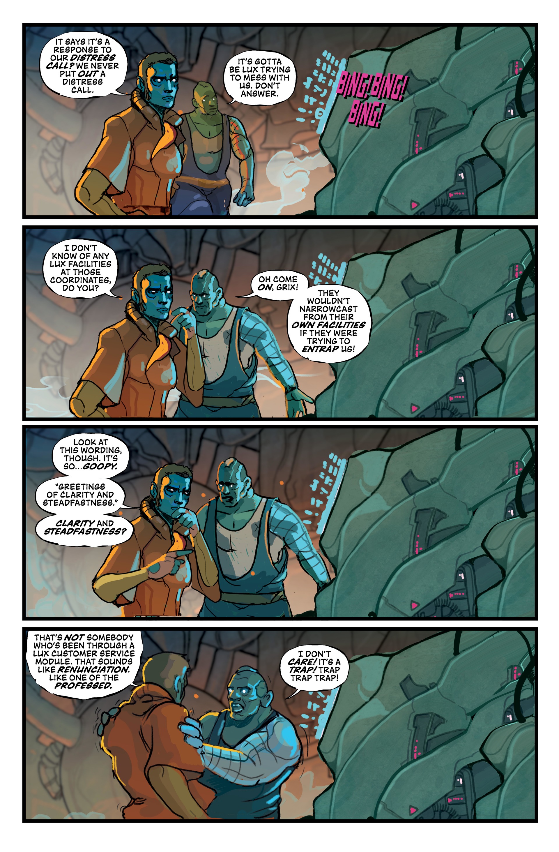 Read online Invisible Kingdom Library Edition comic -  Issue # TPB (Part 1) - 64