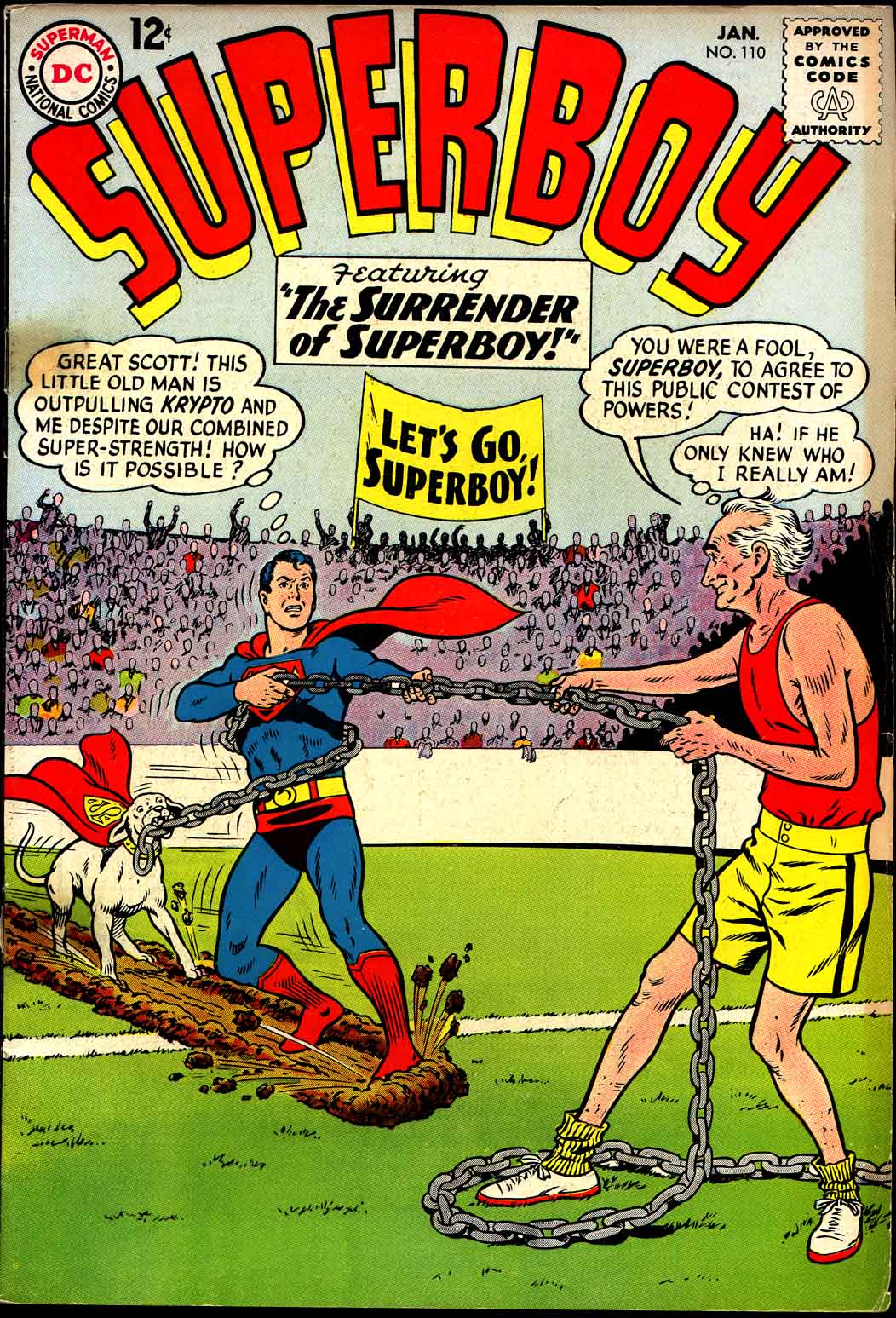 Read online Superboy (1949) comic -  Issue #110 - 1