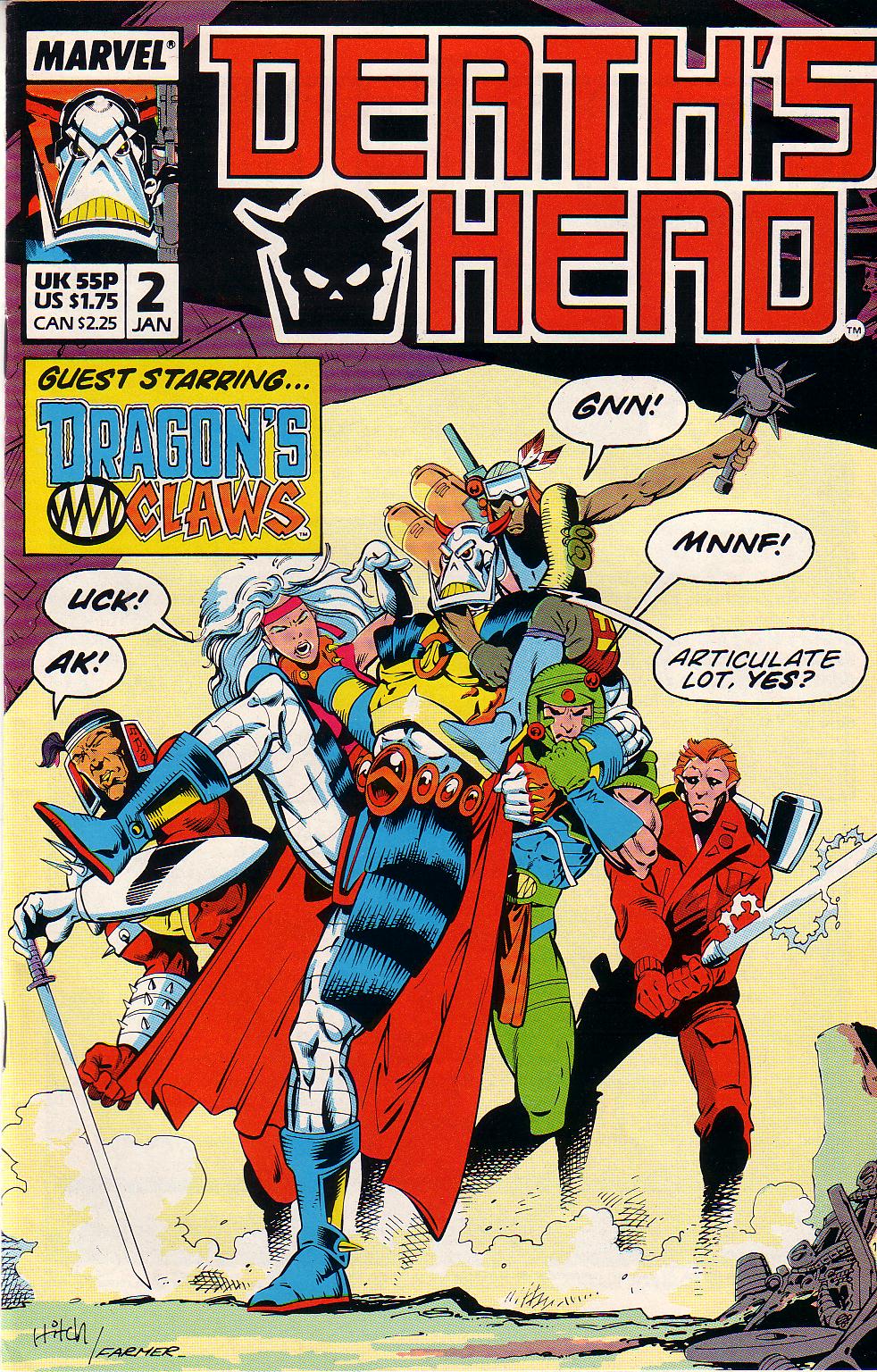 Read online Death's Head comic -  Issue #2 - 1