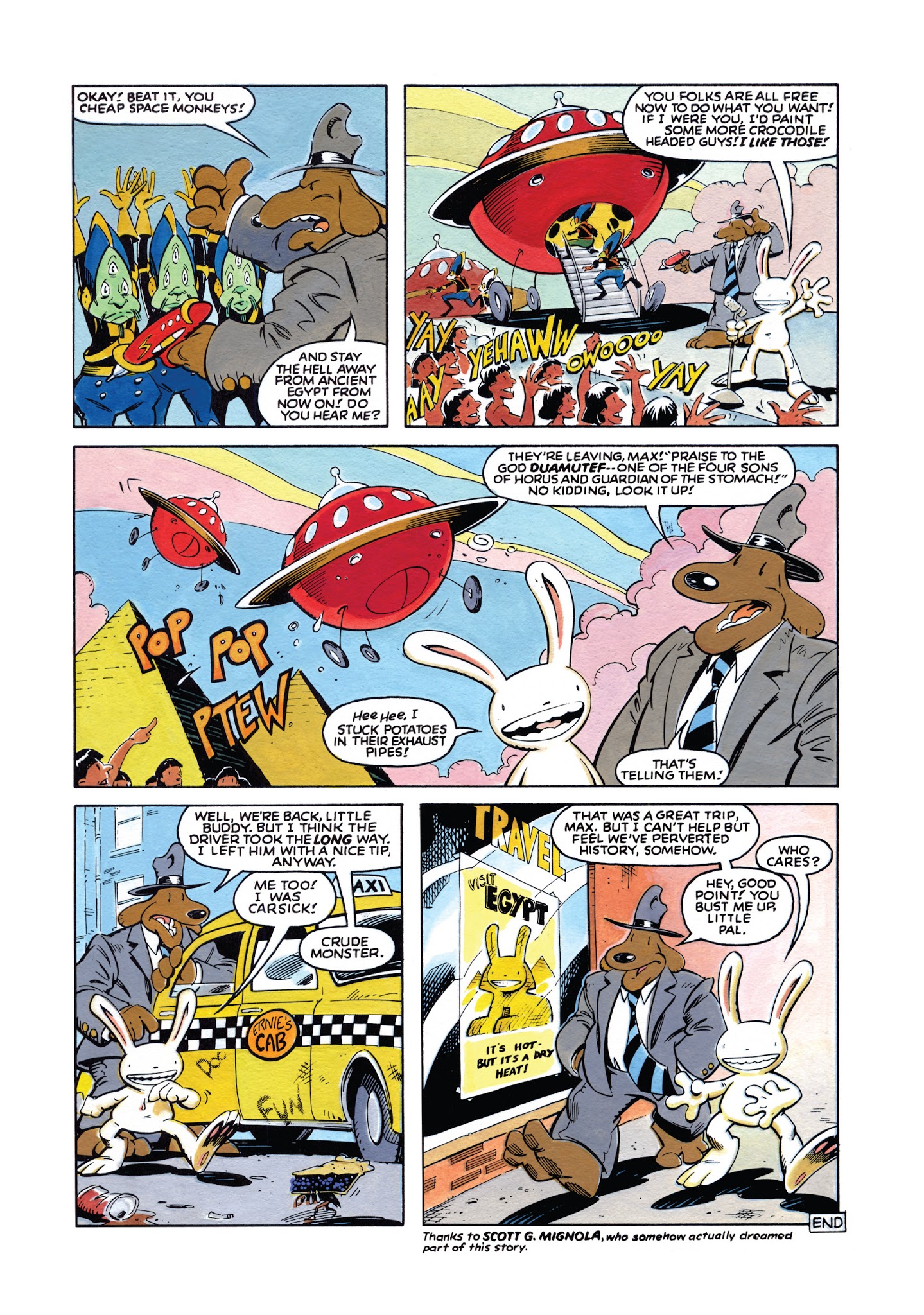 Read online Sam & Max Surfin' The Highway comic -  Issue # TPB - 154