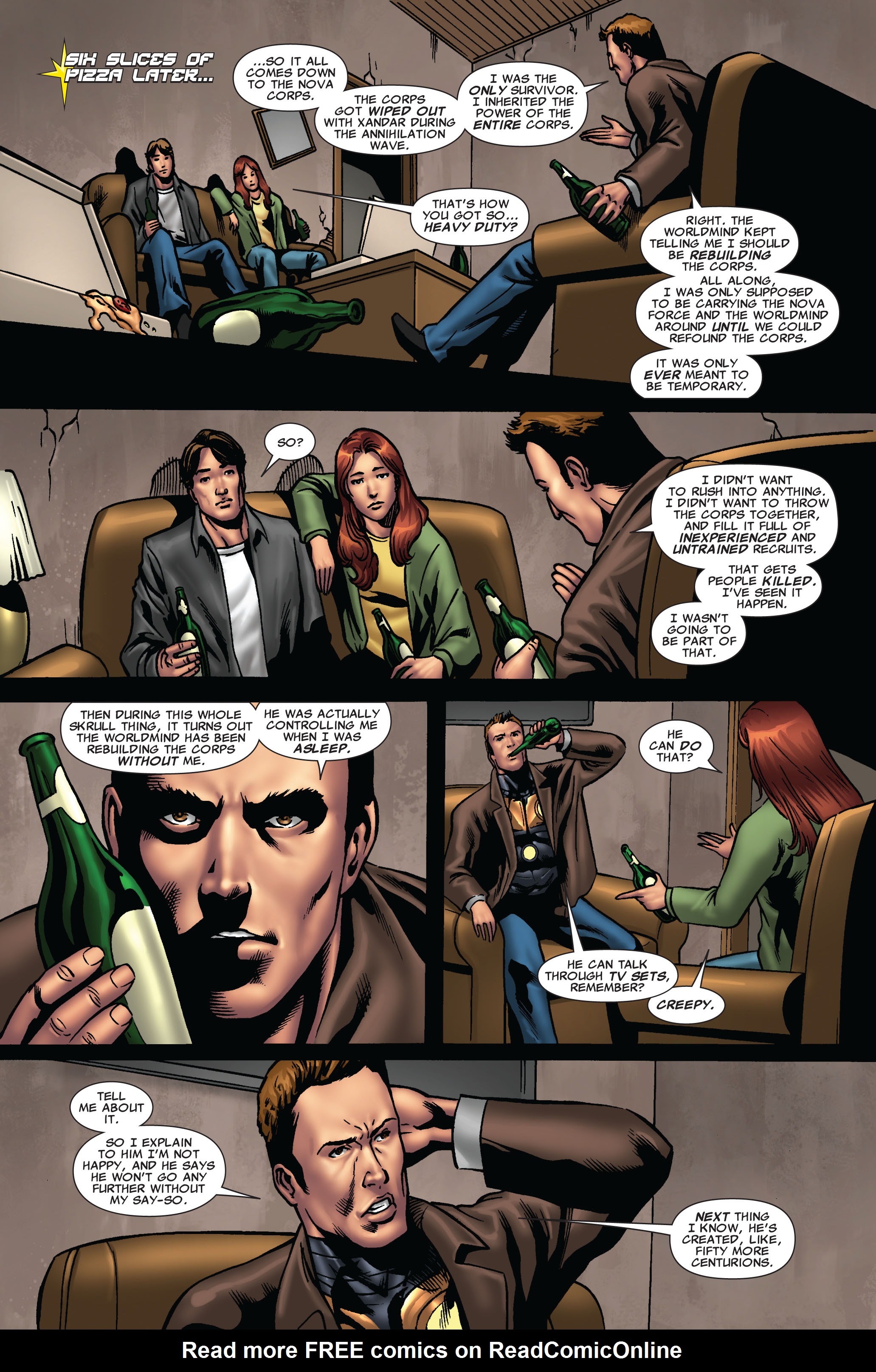 Read online Nova (2007) comic -  Issue #20 - 8