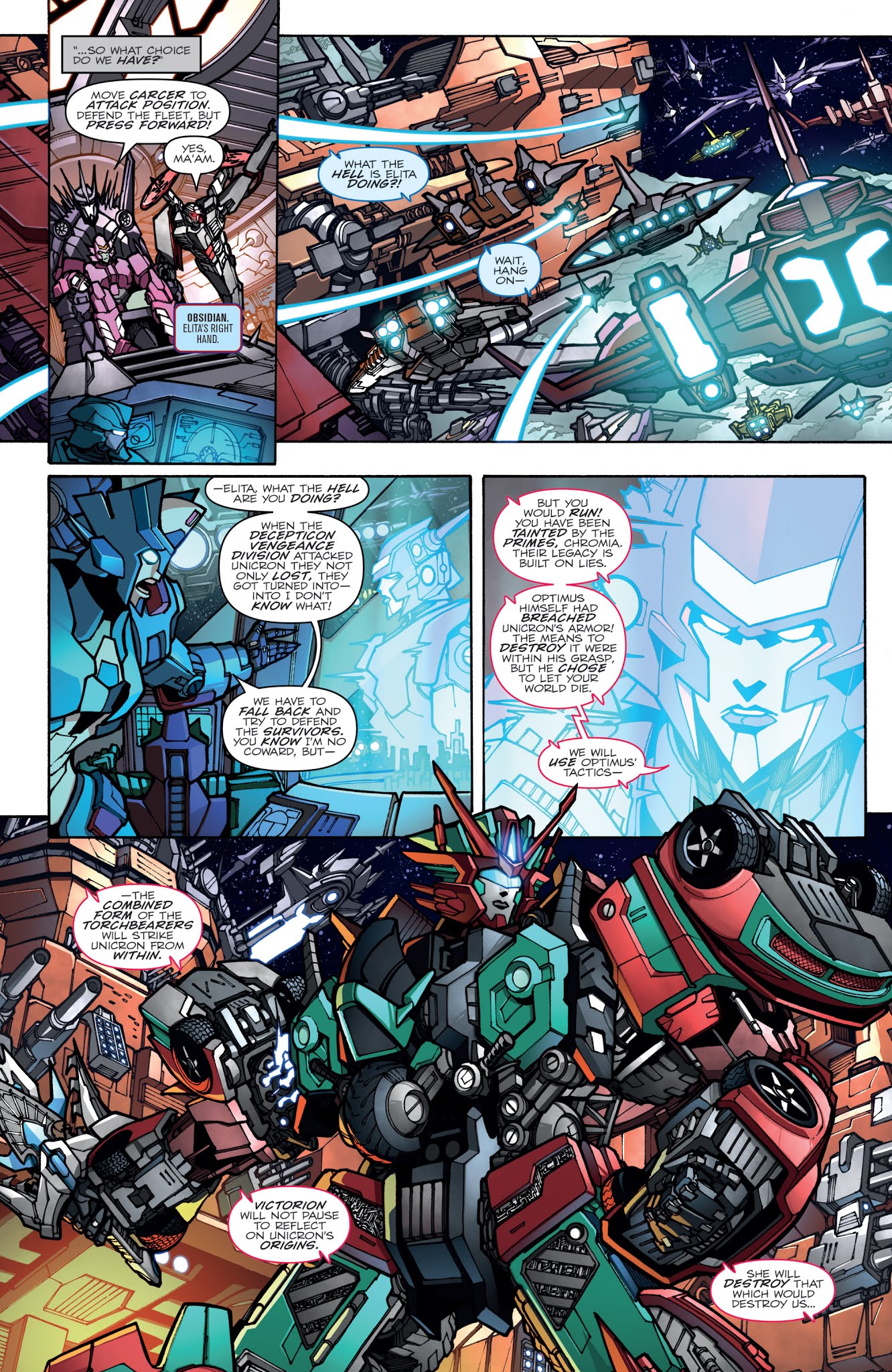 Read online Transformers: Unicron comic -  Issue #3 - 8