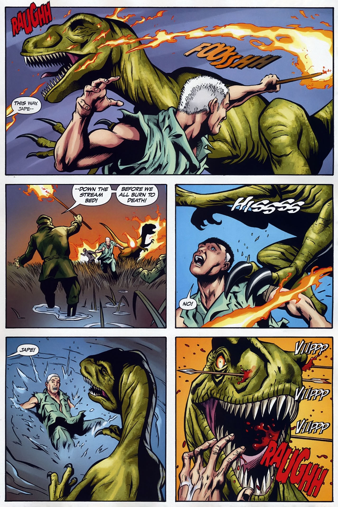 Read online The War That Time Forgot comic -  Issue #6 - 19