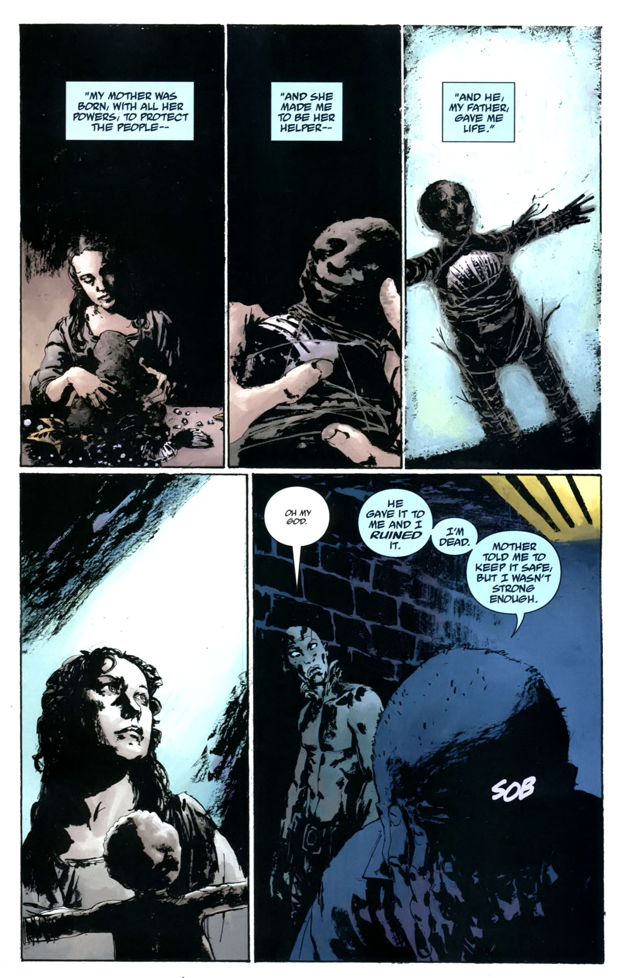 Read online Abe Sapien: The Drowning comic -  Issue #5 - 5