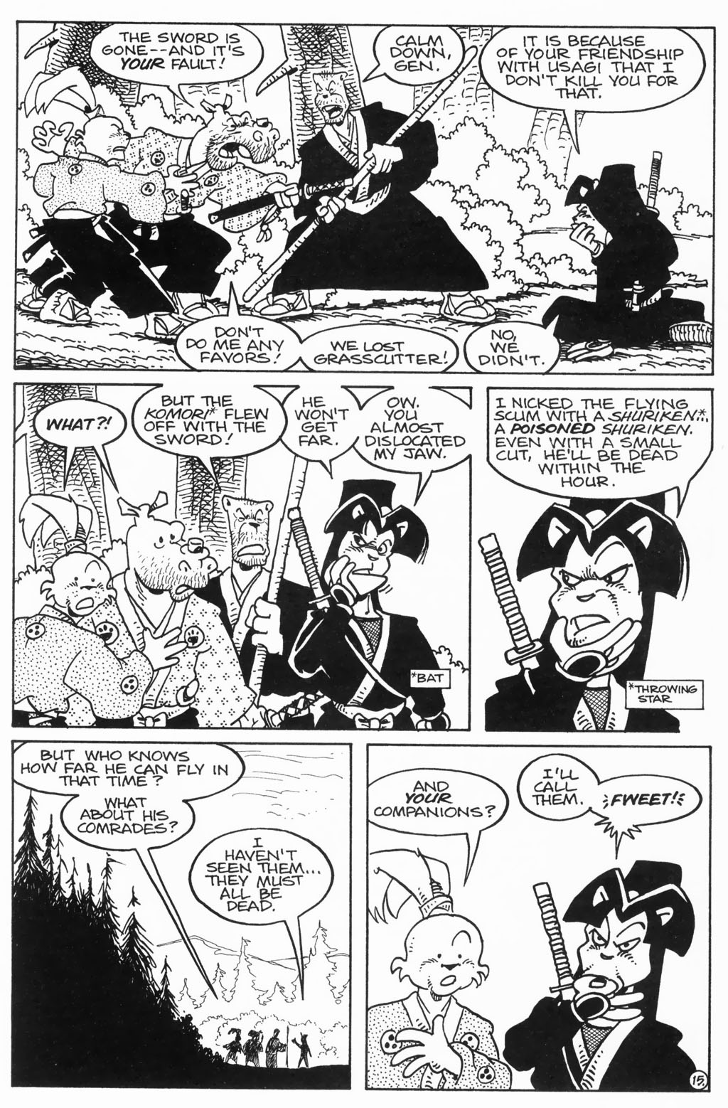 Read online Usagi Yojimbo (1996) comic -  Issue #42 - 16