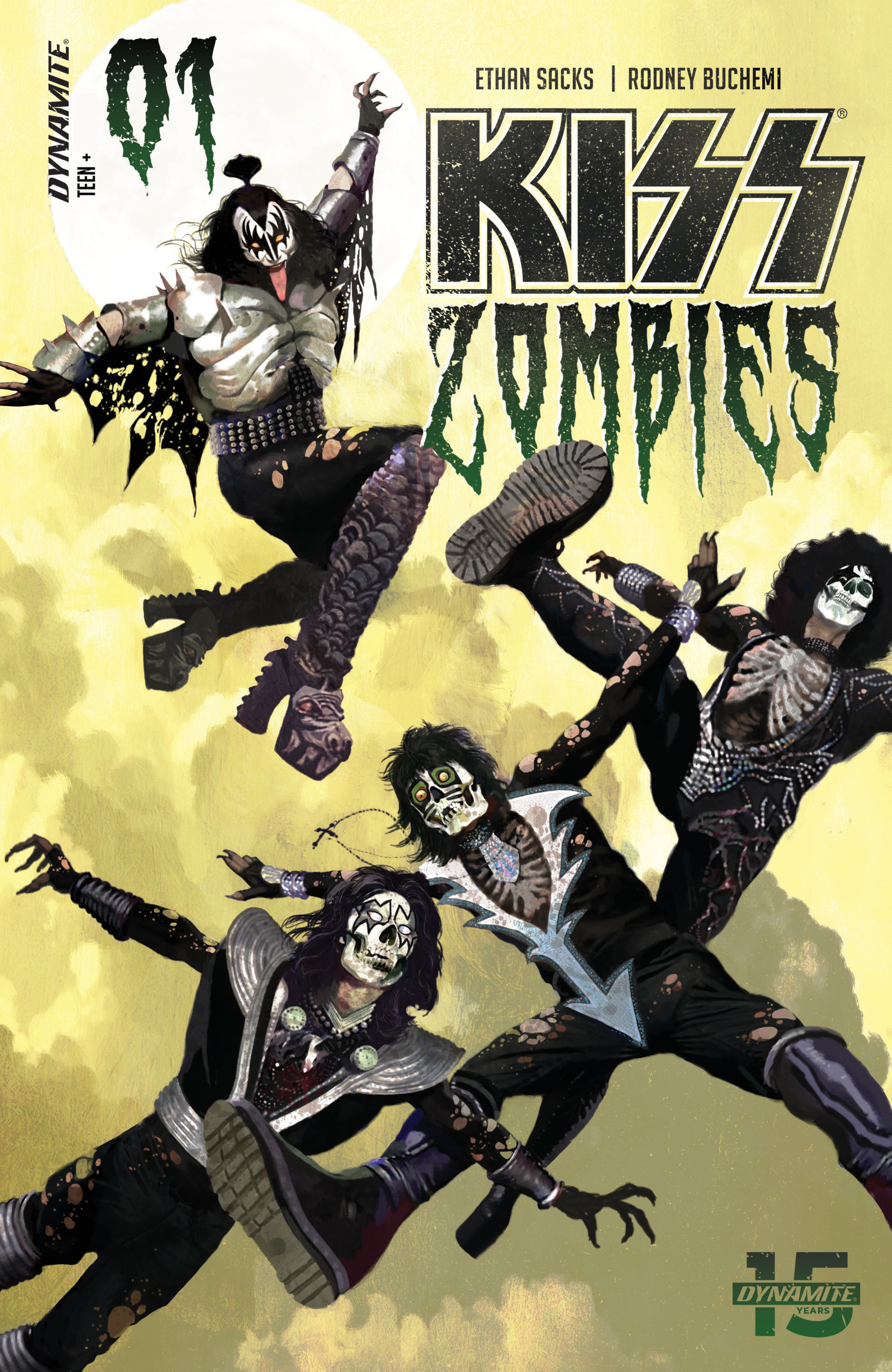 Read online Kiss: Zombies comic -  Issue #1 - 1
