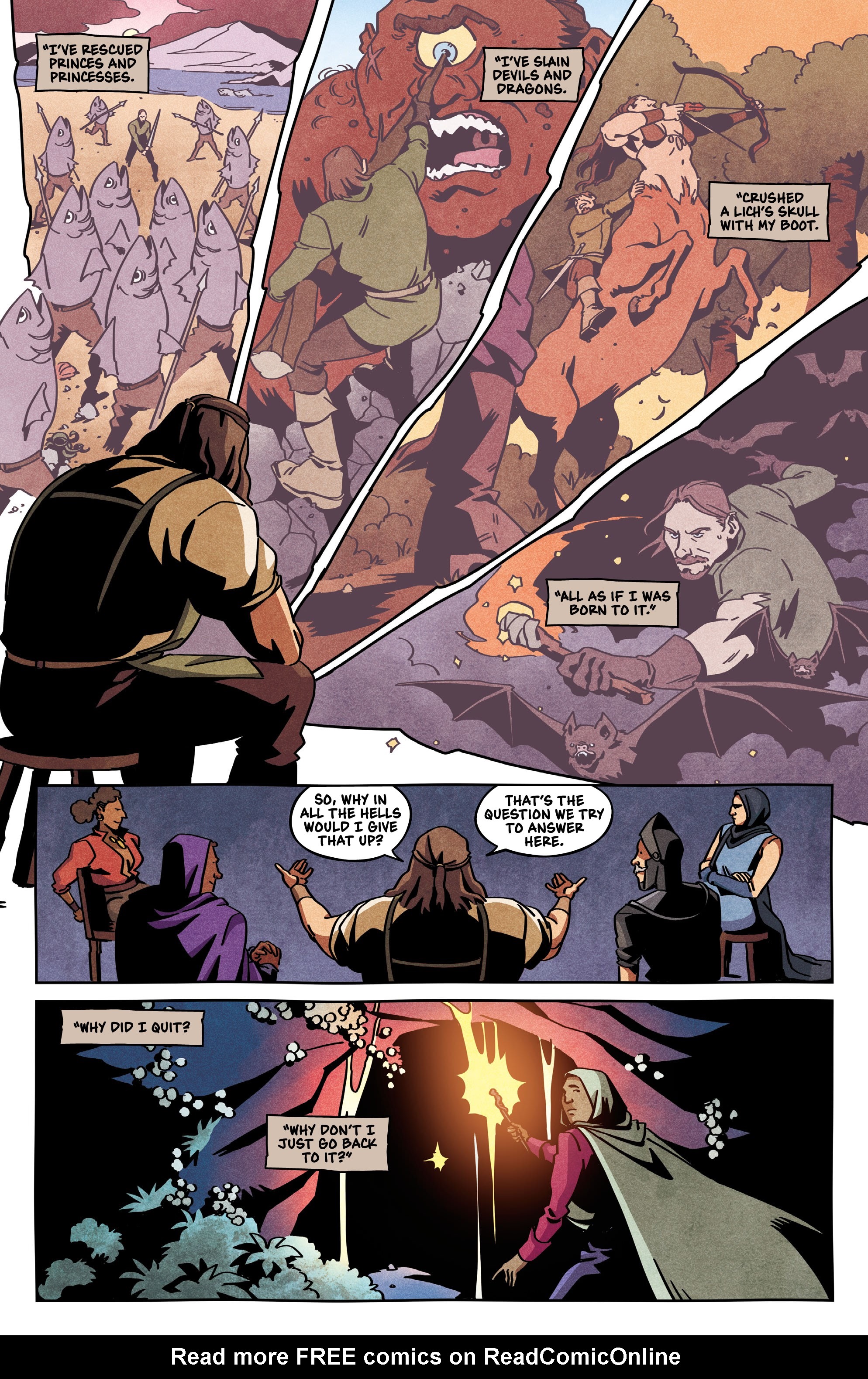 Read online Quests Aside comic -  Issue #2 - 21