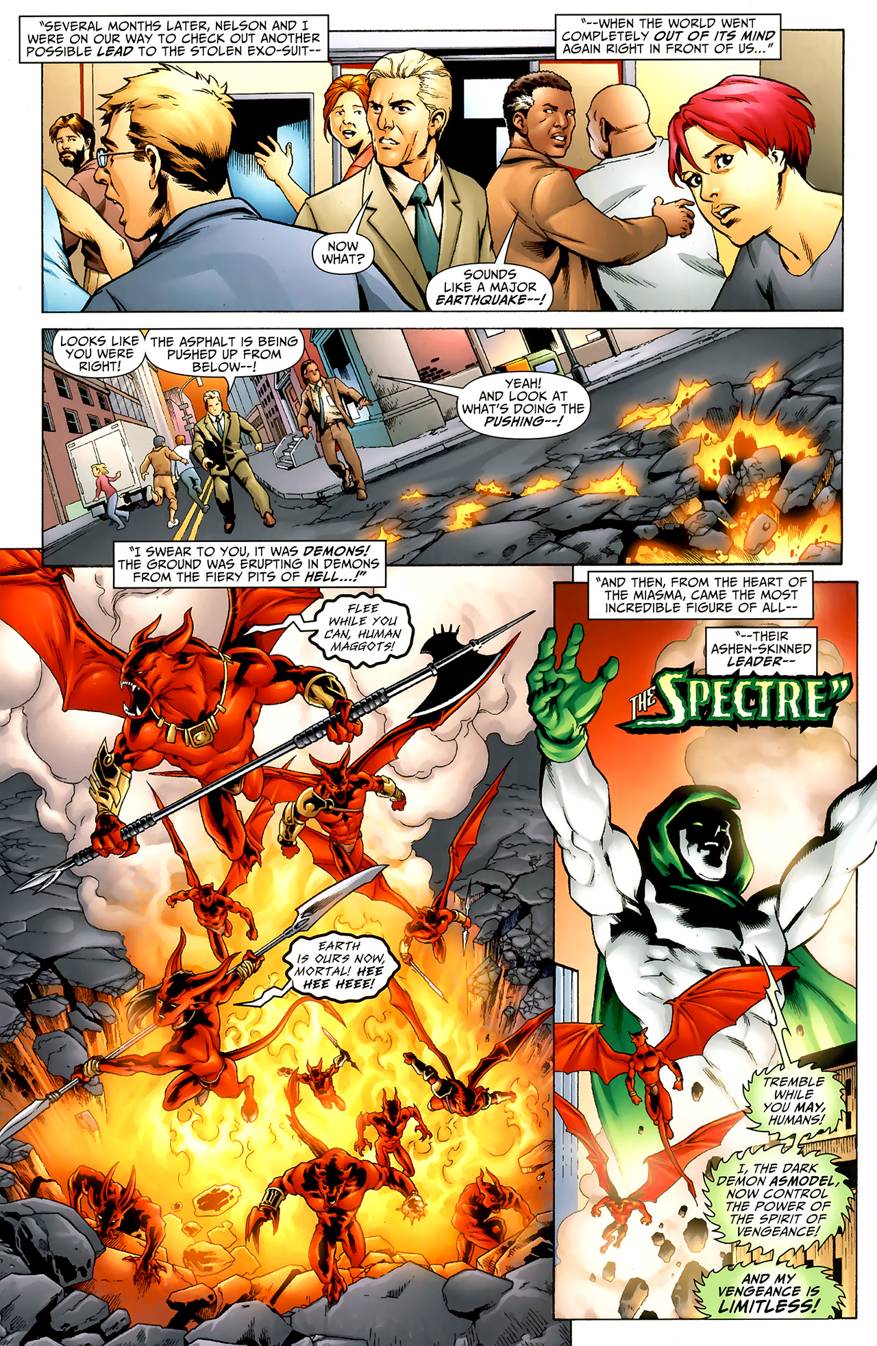 Read online DC Universe: Legacies comic -  Issue #9 - 16