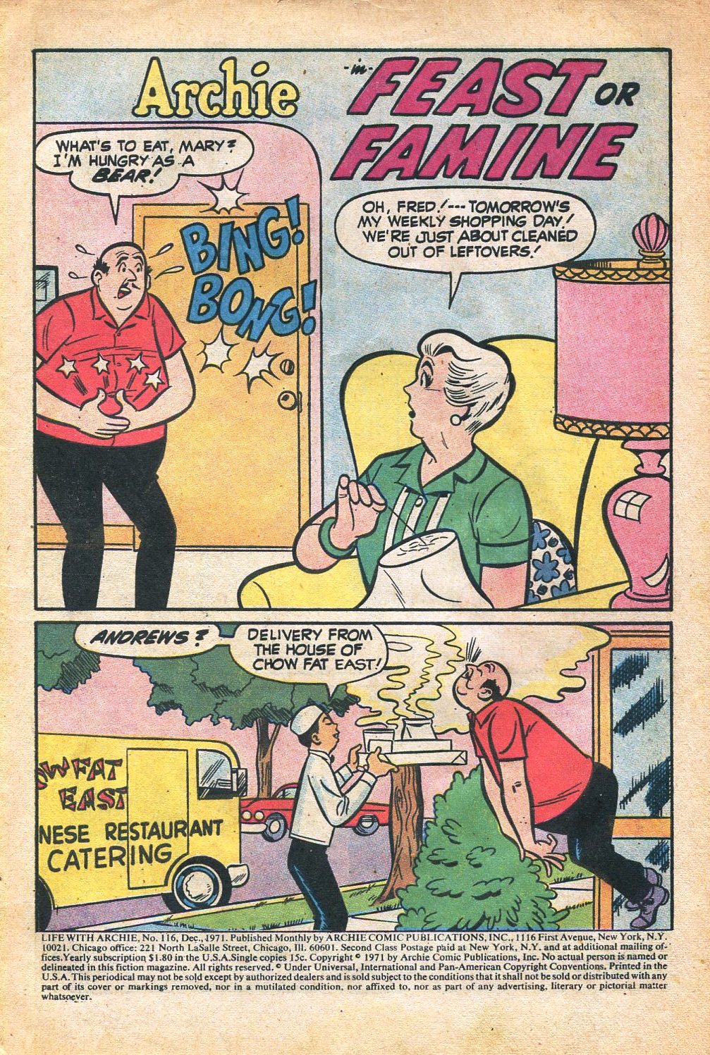 Read online Life With Archie (1958) comic -  Issue #116 - 3