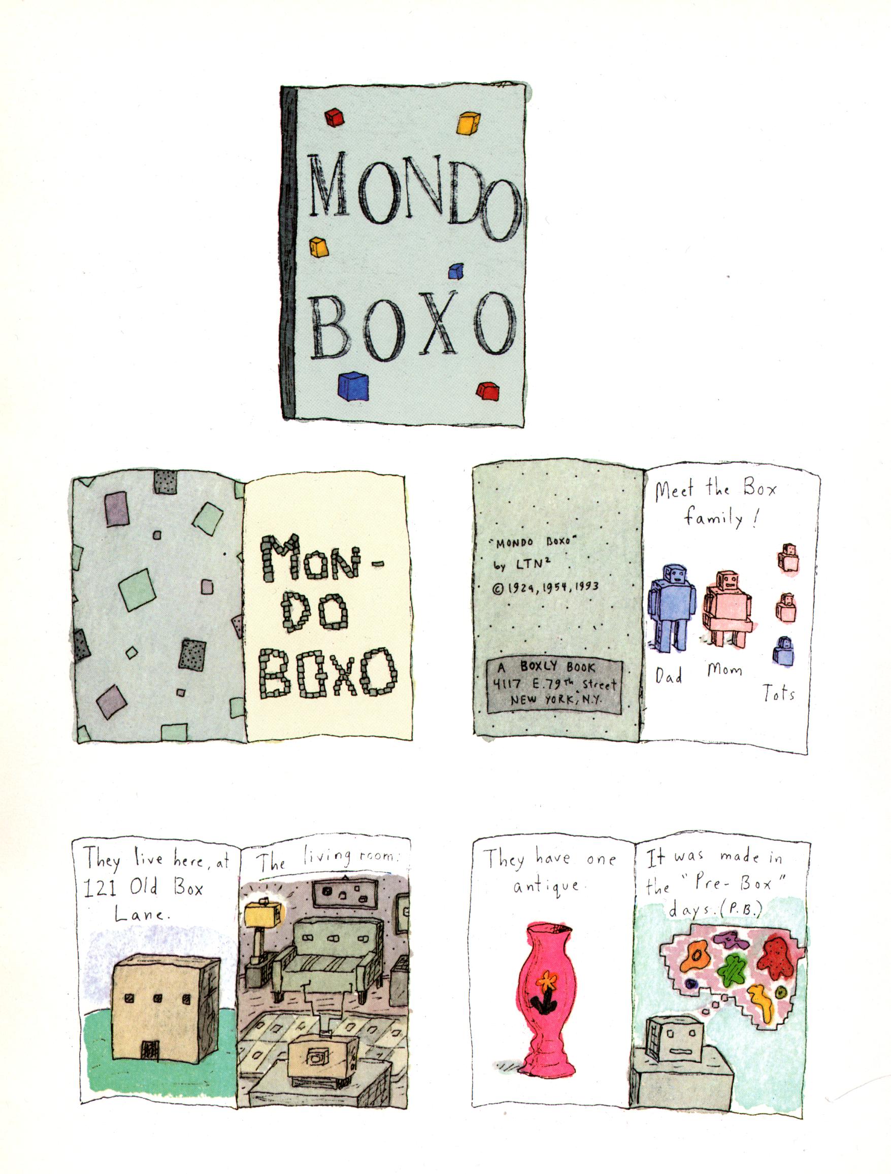 Read online Mondo Boxo: Cartoon Stories comic -  Issue # TPB - 41