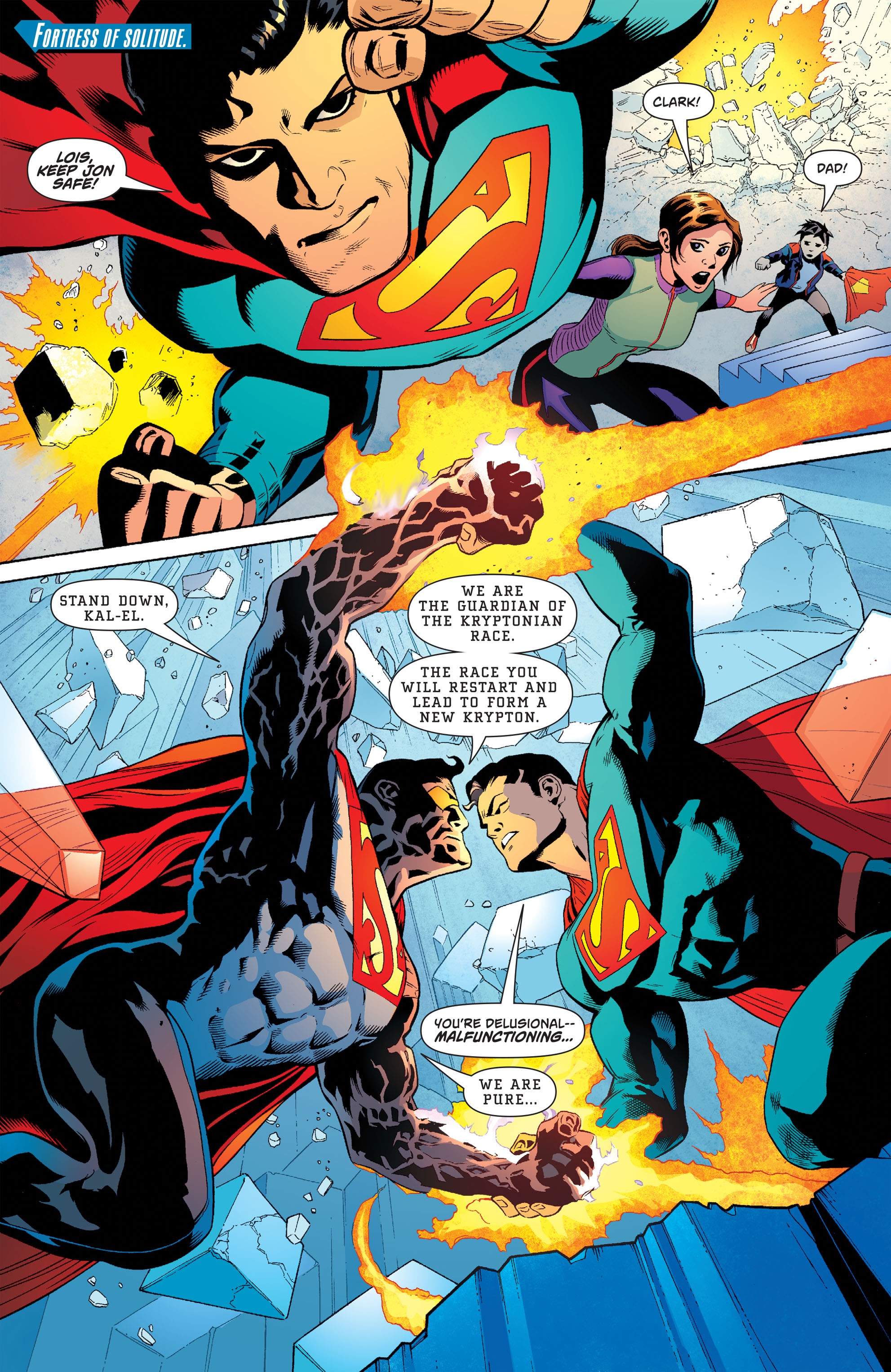 Read online Superman: Rebirth Deluxe Edition comic -  Issue # TPB 1 (Part 1) - 85