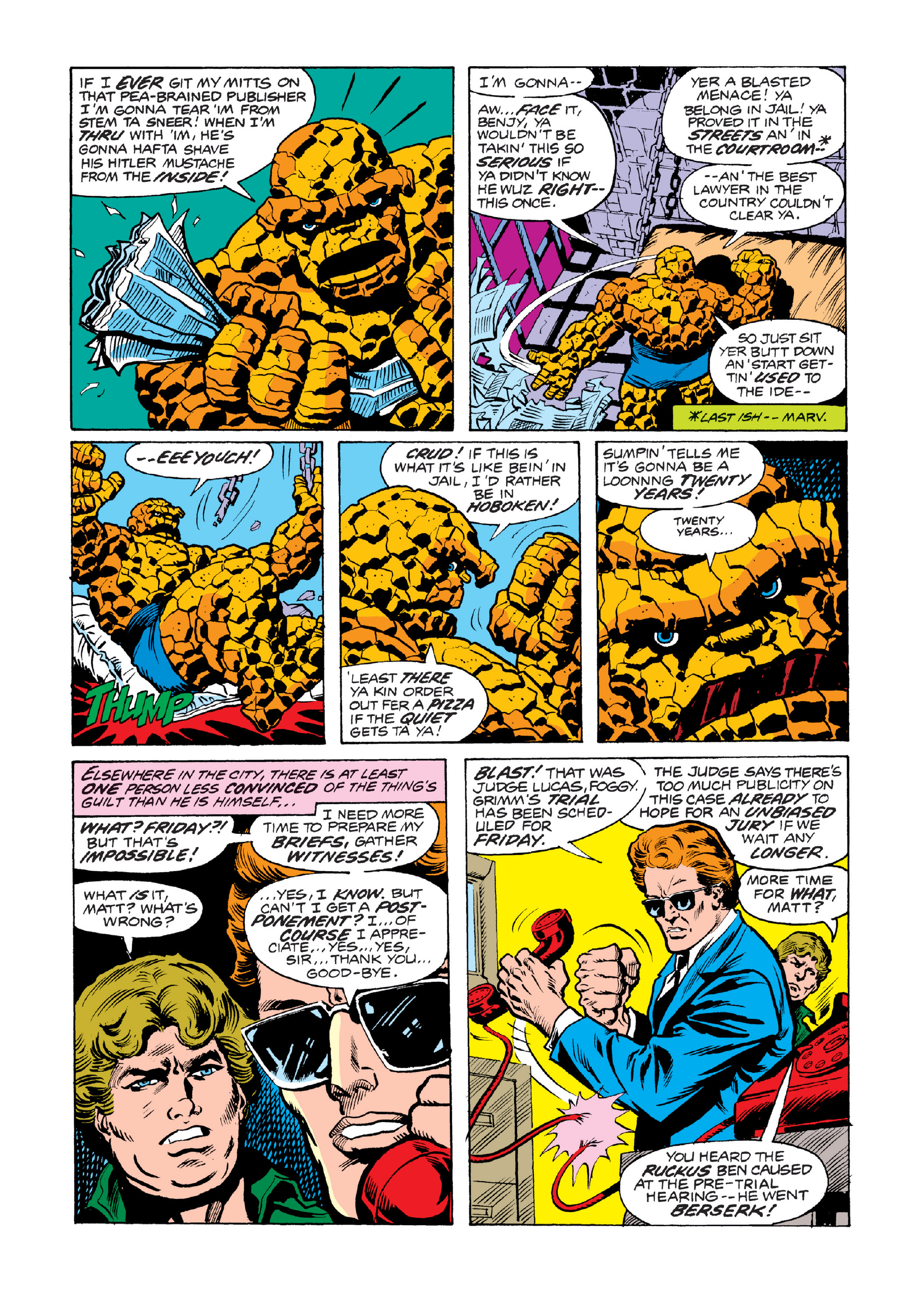 Read online Marvel Masterworks: Marvel Two-In-One comic -  Issue # TPB 4 (Part 1) - 99