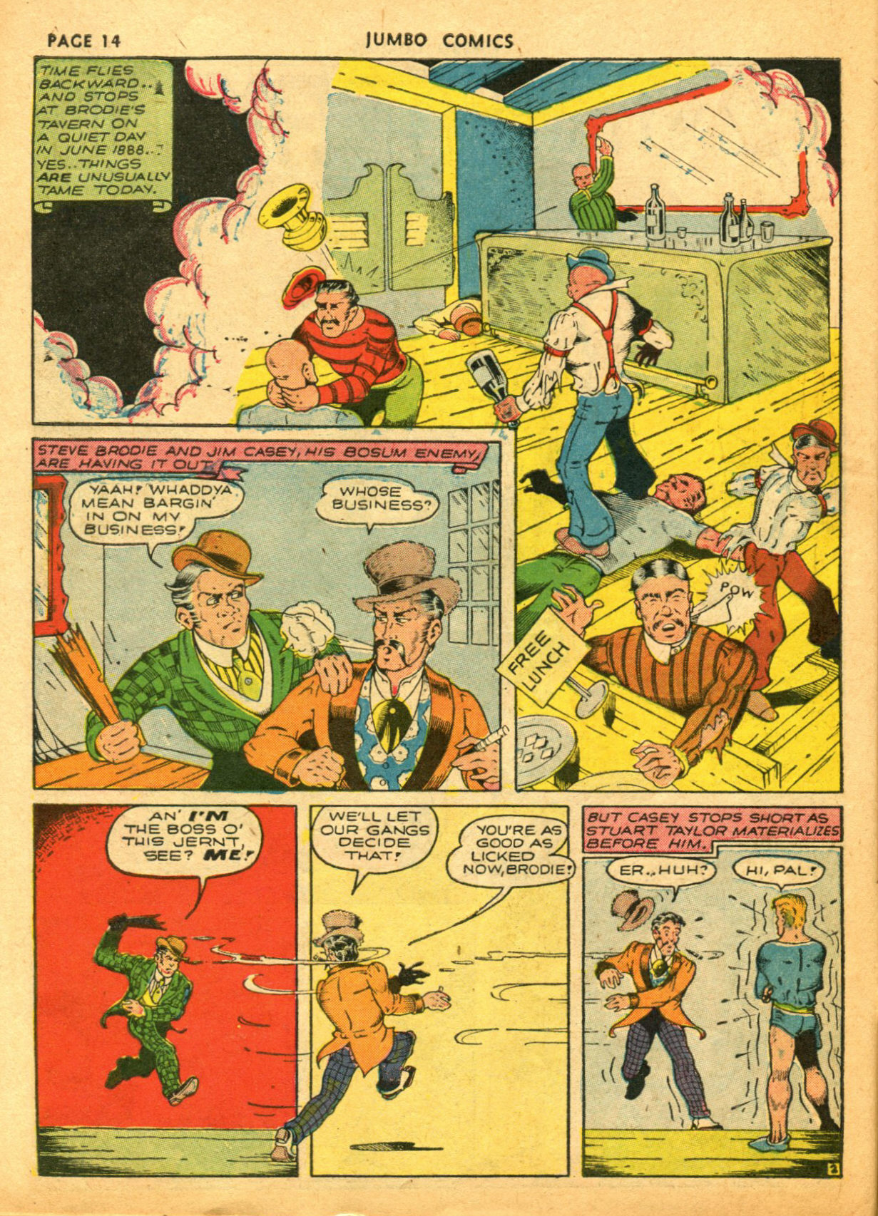 Read online Jumbo Comics comic -  Issue #34 - 17