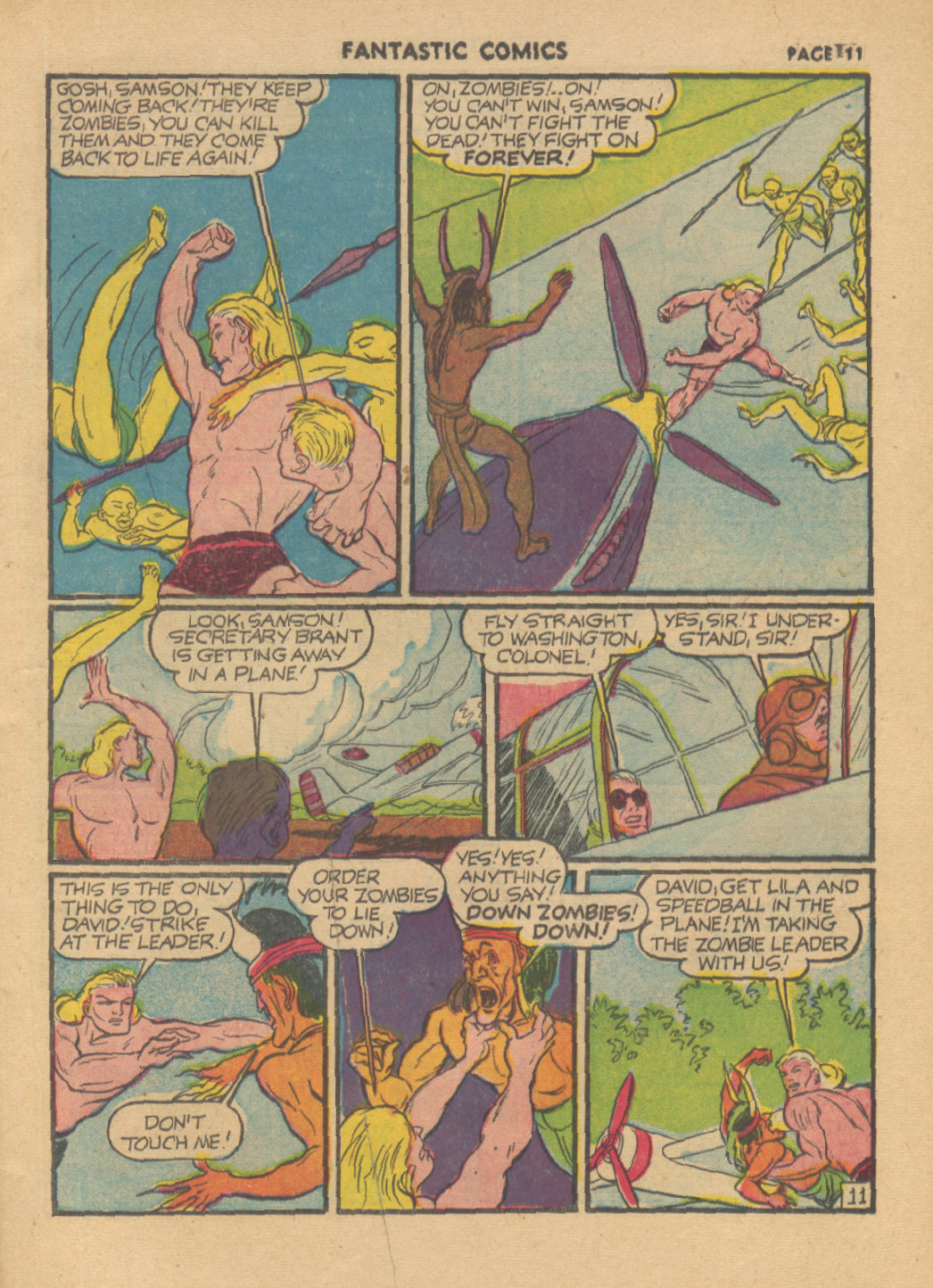 Read online Fantastic Comics comic -  Issue #23 - 12