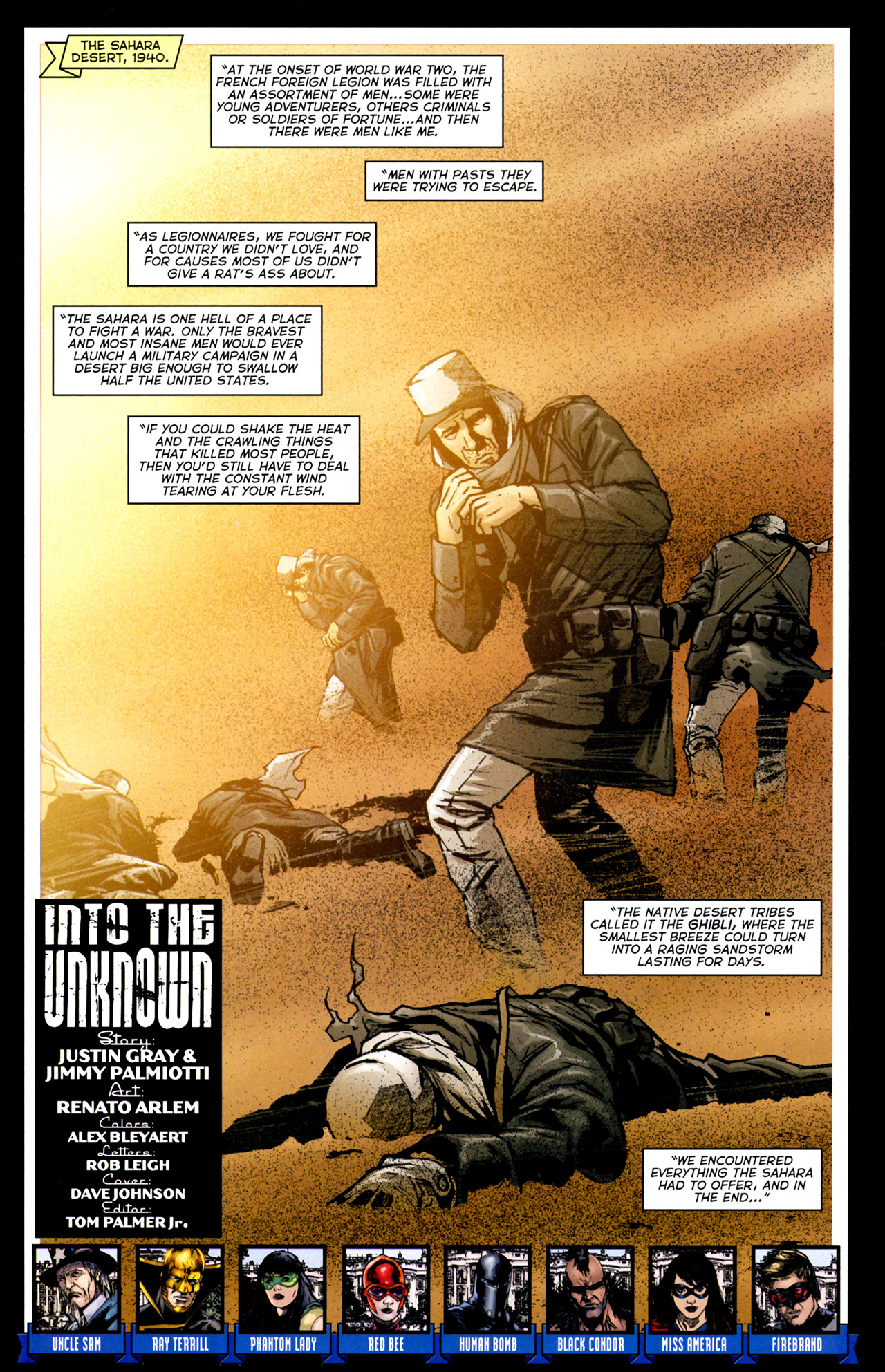 Read online Uncle Sam and the Freedom Fighters (2007) comic -  Issue #6 - 2